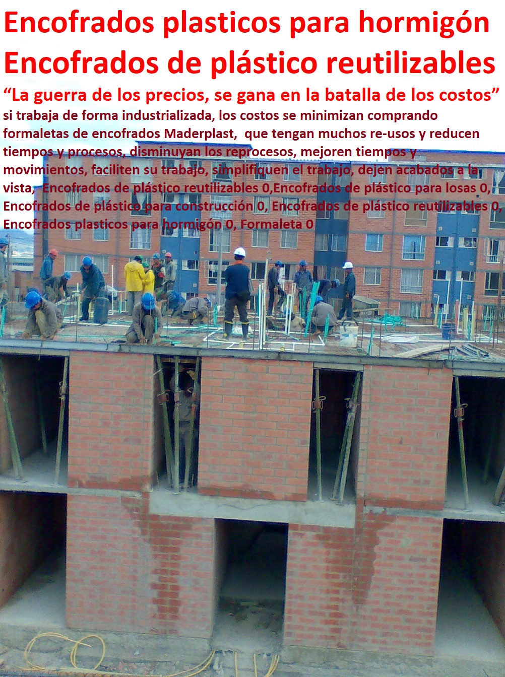 encofrados de concreto 0 entibados