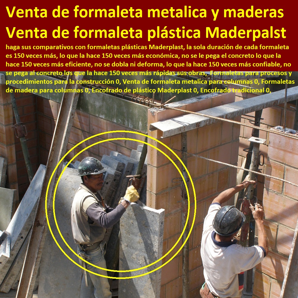 encofrados de concreto 0 entibados