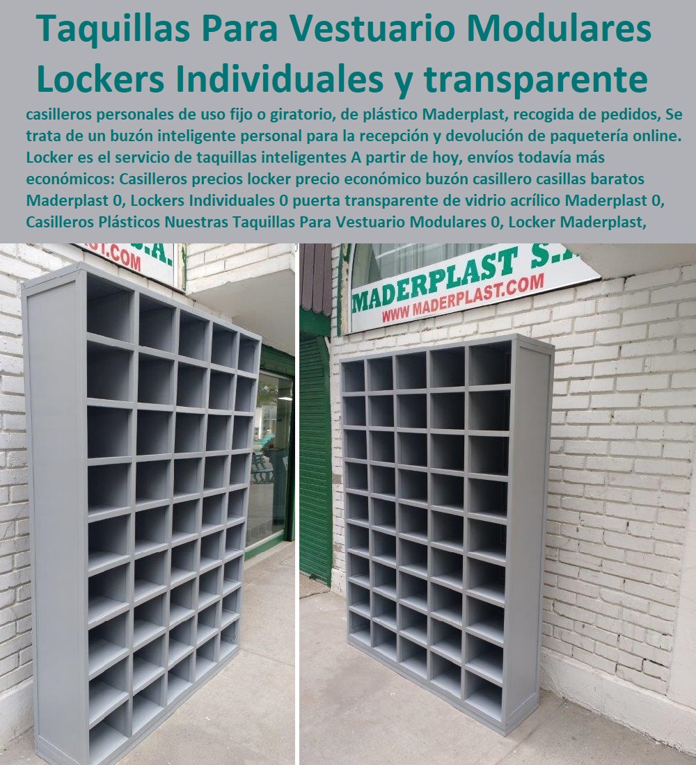 casilleros plasticos 0 lockers