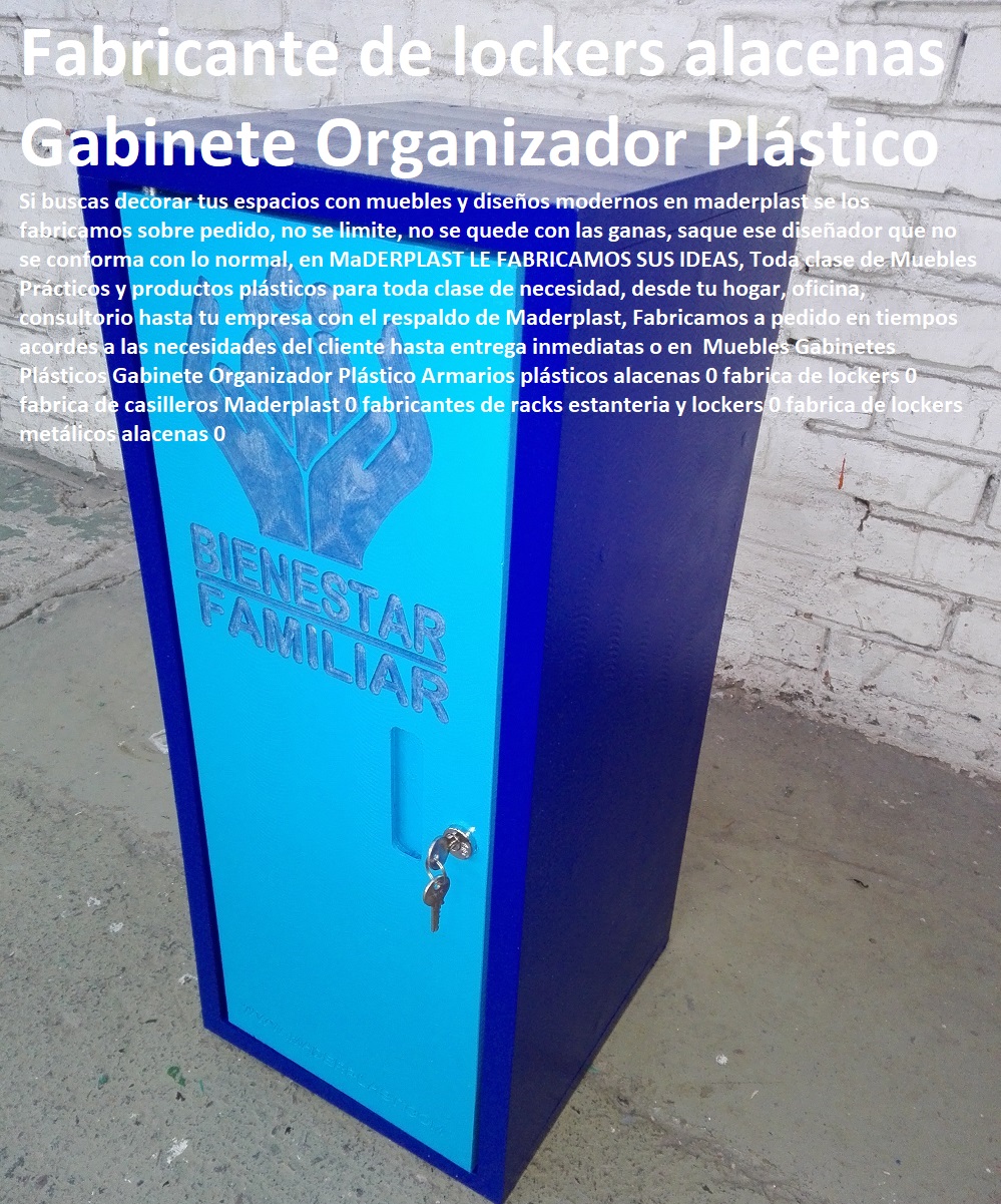 casilleros plasticos 0 lockers