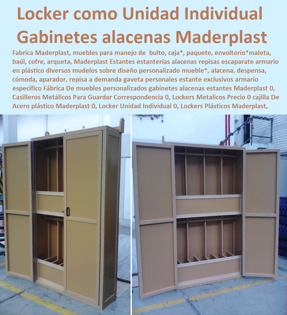 casilleros plasticos 0 lockers
