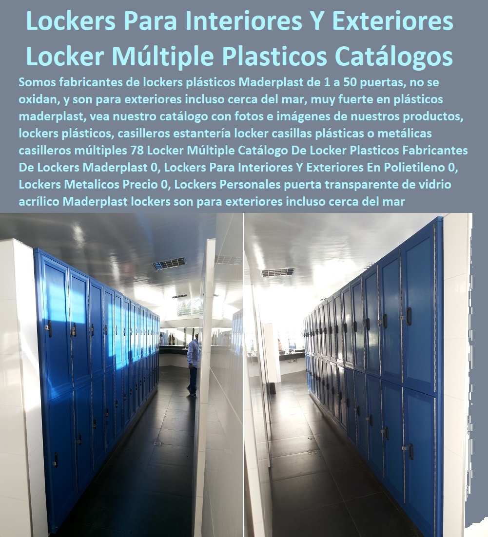 casilleros plasticos 0 lockers