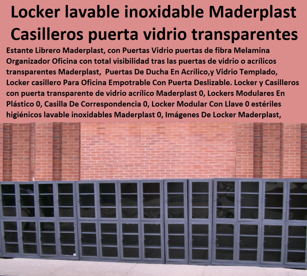 casilleros plasticos 0 lockers