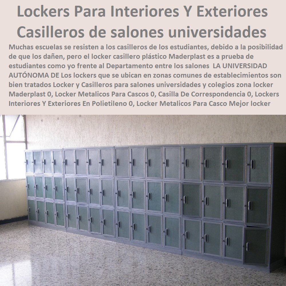 casilleros plasticos 0 lockers