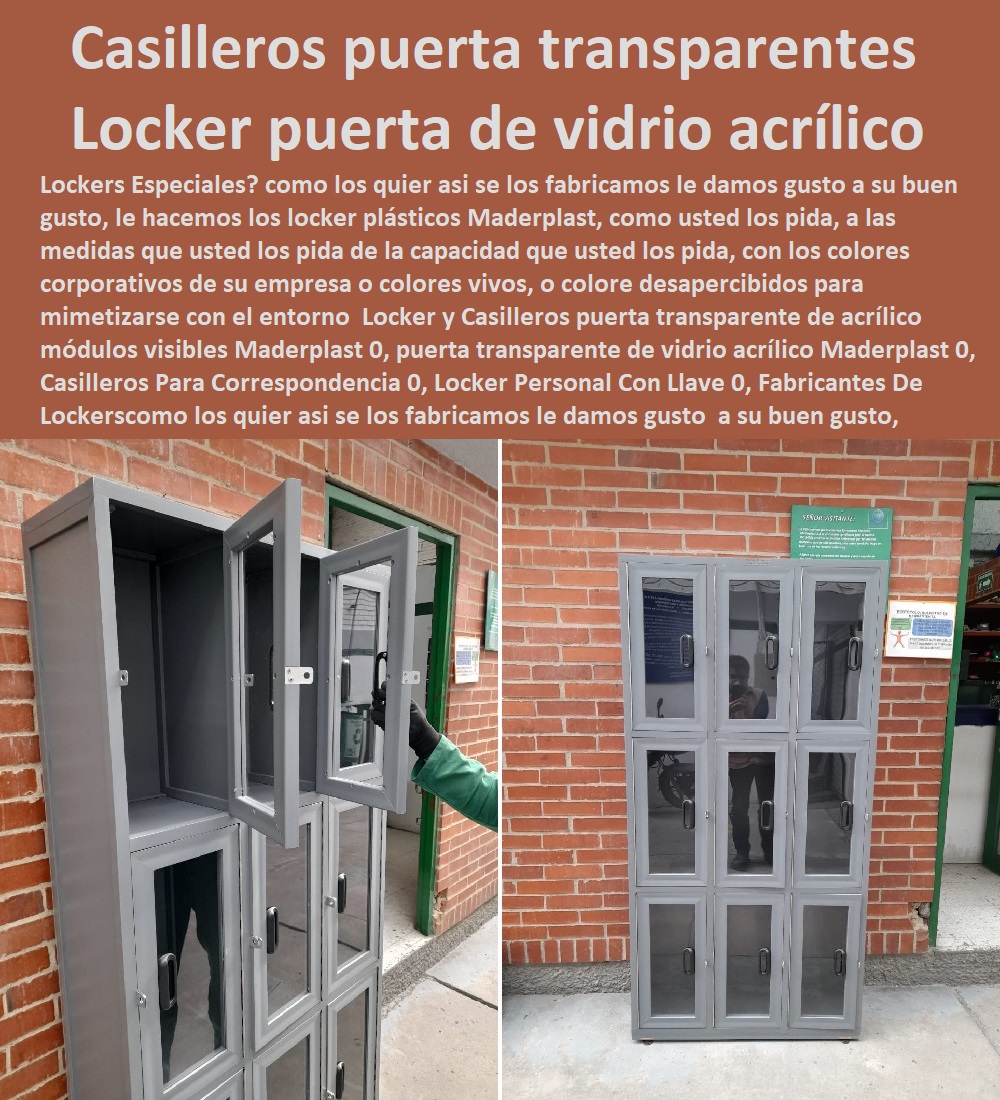 casilleros plasticos 0 lockers