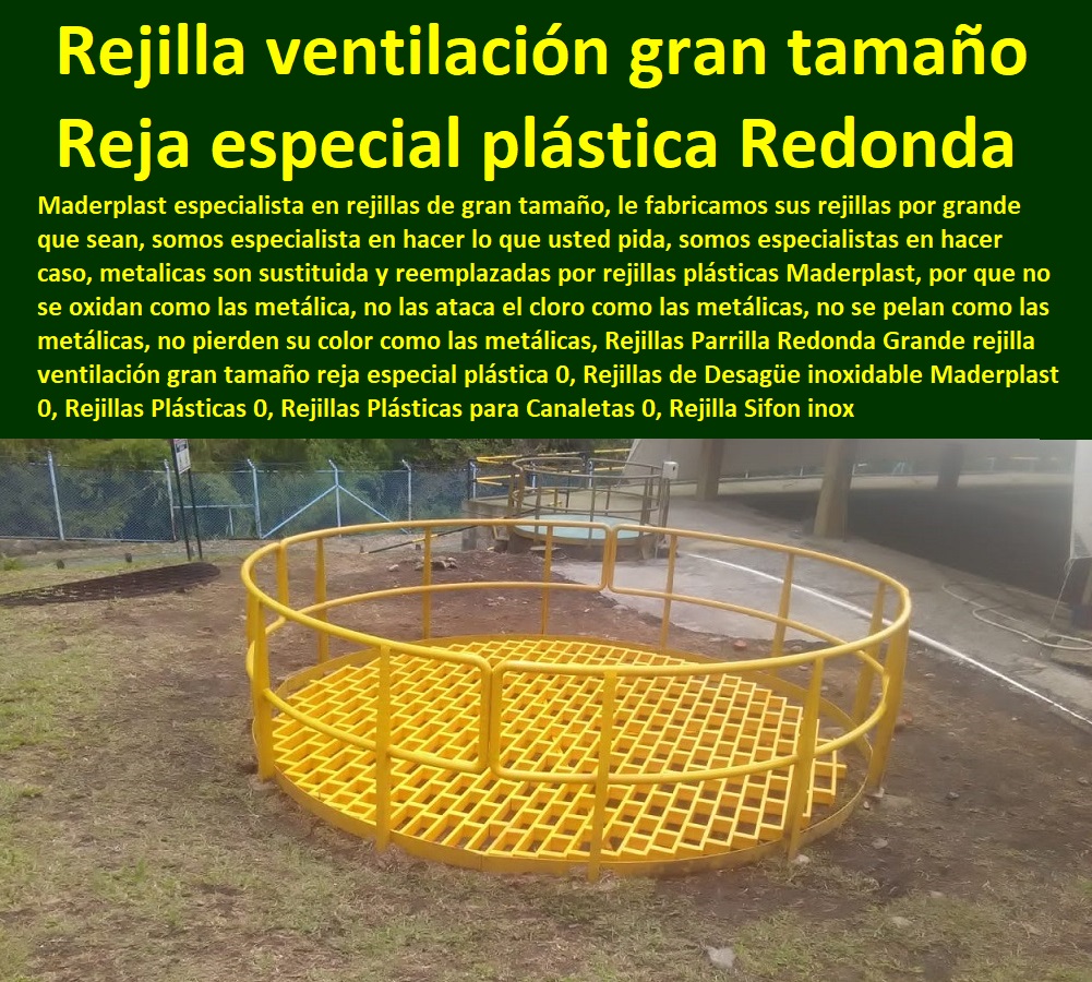 25 rejillas industriales canaletas