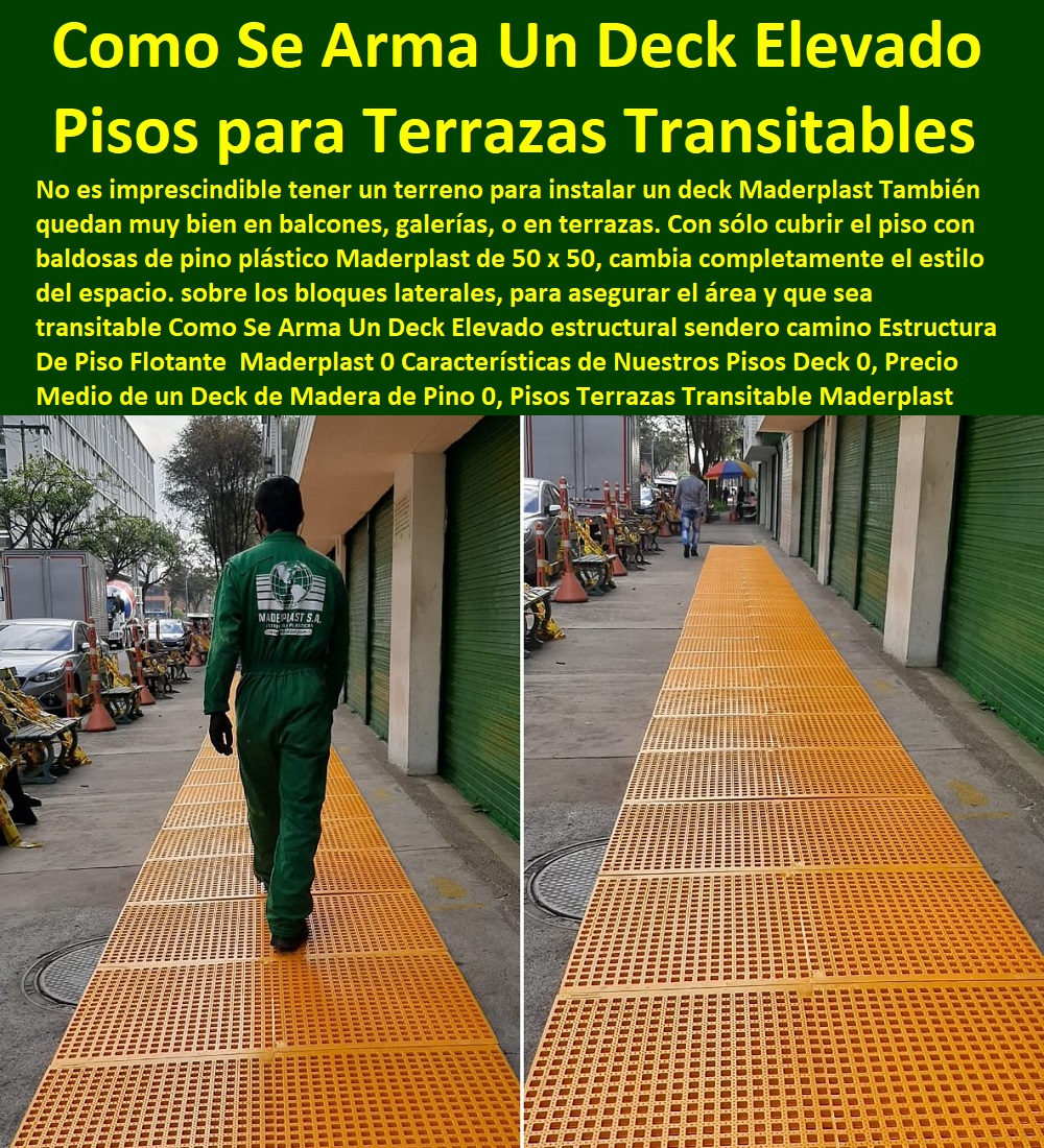 deck piso de terrazas 0 pisos flotantes
