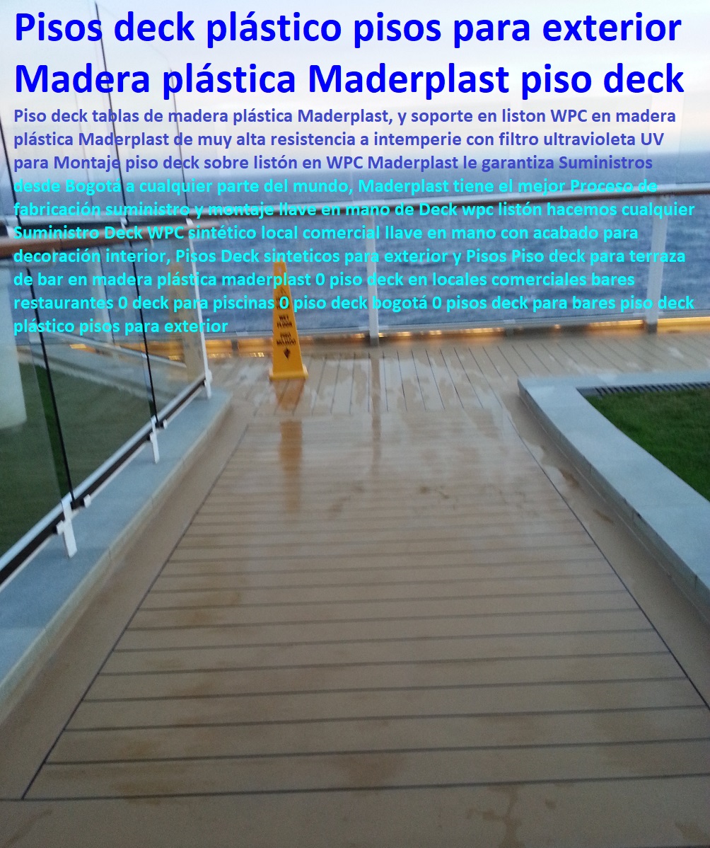 deck piso de terrazas 0 pisos flotantes