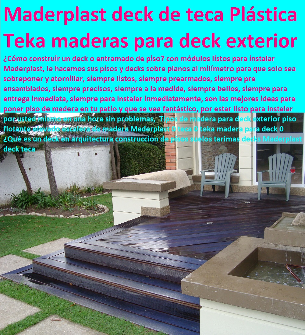 deck piso de terrazas 0 pisos flotantes