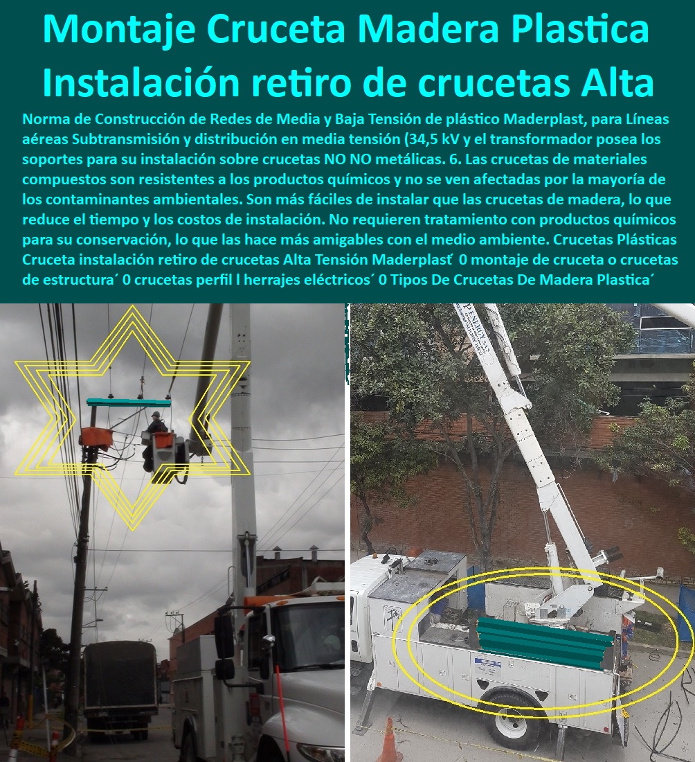 Crucetas Plásticas Cruceta instalación retiro de crucetas Alta Tensión Maderplast ́  PROVEEDOR CISTRIBUIDOR FABRICANTE DE SUMINISTRO E INSTALACION DE MATERIALES PARA REDES ELÉCTRICAS 0 Obras De Urbanismo Eléctricas 0 Crucetas Para Redes Alta Y Media Tinción 0 Compuertas Para Hidroeléctricas 0 Diques Para Hidroeléctrica 0 Tapas Turbinas Generadoras 0 Insonorización De Turbinas Y Plantas Generadoras De Electricidad 0 Charnela Compuerta De 0 Tapas Para Pozos De Inspección 0 montaje de cruceta o crucetas de estructura 0 crucetas perfil l herrajes eléctricos 0 Tipos De Postes Eléctricos Pdf Crucetas De Madera Plástica 0 crucetas 0 Crucetas Plásticas Cruceta instalación retiro de crucetas Alta Tensión Maderplast ́ 0 montaje de cruceta o crucetas de estructura 0 crucetas perfil l herrajes eléctricos 0 Tipos De Postes Eléctricos Pdf Crucetas De Madera Plástica 0 crucetas 0 