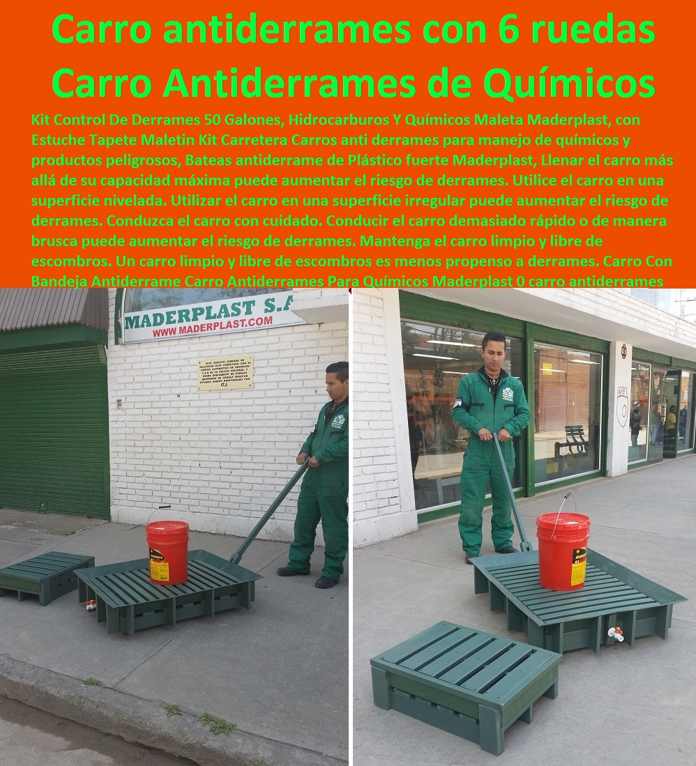 Carro Con Bandeja Antiderrame Carro Antiderrames Para Químicos Maderplast 0 carro antiderrames con ruedas es un transporte 0 Carro Carretilla Portabidones de 175mm 0 Carros Para Estibas Antiderrames Bandeja 0 Un carro antiderrames con ruedas 00 Carro Con Bandeja Antiderrame Carro Antiderrames Para Químicos Maderplast 0 carro antiderrames con ruedas es un transporte 0 Carro Carretilla Portabidones de 175mm · 0 Carros Para Estibas Antiderrames Bandeja 0 Un carro antiderrames con ruedas 00