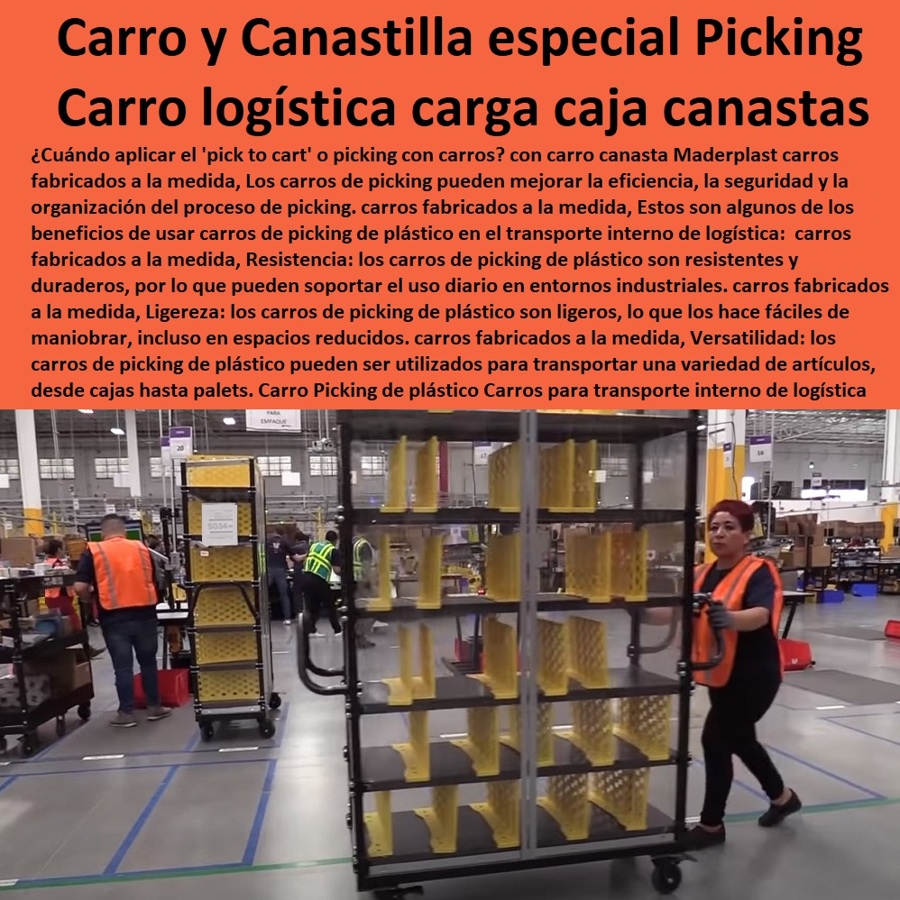 Carro Picking de plástico Carros para transporte interno de logística Maderplast 0 Carro porta canastas sencillo con tiradera 0 Carro de carga cajas canastas 0 Canastilla Para Picking tamaño grande pequeño 0 Canastilla especial Picking cajas 0 Carro Picking de plástico Carros para transporte interno de logística Maderplast 0 Carro porta canastas sencillo con tiradera 0 Carro de carga cajas canastas 0 Canastilla Para Picking´ tamaño grande pequeño 0 Canastilla especial Picking cajas 0