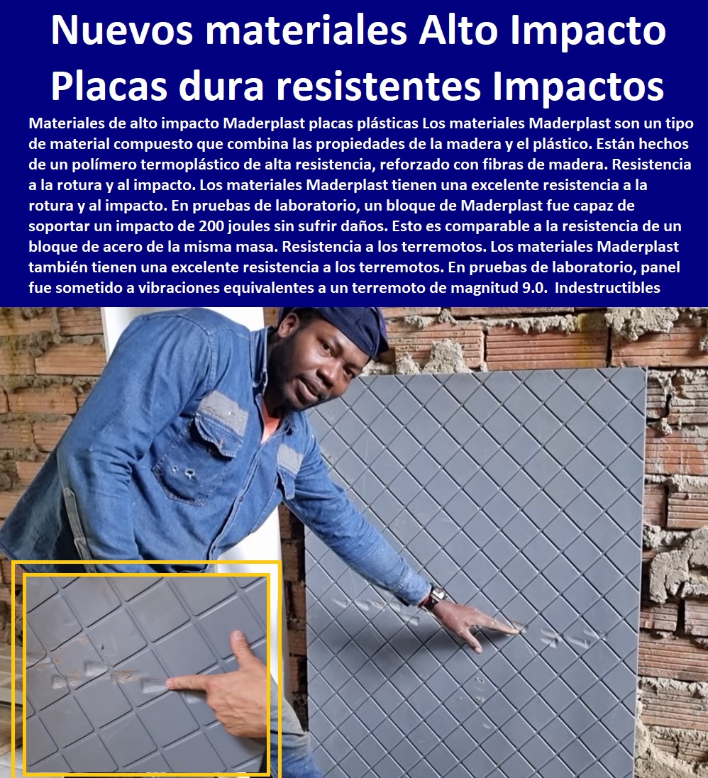 Materiales Indestructibles Alto Impacto Ensayos impactos Antisísmico Nsr Maderplast 0 plástico resistente al sol Alto Impacto 0 Nuevos materiales antivandalismo en durabilidad Alto Impacto 0 polipropileno plástico muy duro resistente Impactos 000 Materiales Indestructibles Alto Impacto Ensayos impactos Antisísmico Nsr Maderplast 0 plástico resistente PRUEBAS Y ENSAYOS DE LABORATORIO 0 MEJORES MATERIALES MADERPLAST 0 CUÁL ES EL MEJOR MATERIAL 0 NUEVOS MATERIALES DE CONSTRUCCIÓN 0 Placas balísticas de protección antibala se pueden importar 0 plástico compuesto más fuerte que el acero 0 Pruebas destructivas de los materiales flexión 0 Descubren por casualidad el CrÓNi 0 Comparación Del Desgaste Por Abrasión en El plástico 0 Pruebas de tensión en polímeros 0 libros sobre plásticos pdf 0 pruebas de fricción, desgaste y resistencia al desgaste 0 astm f 1306 0 prueba punzón en plástico Maderplast 0 Alternativas 0 resistentes a la corrosión Acero Plástico Maderplast 0 Resistencia a la Penetración 0 al sol Alto Impacto 0 Nuevos materiales antivandalismo en durabilidad Alto Impacto 0 polipropileno plástico muy duro resistente Impactos 000 Materiales Indestructibles Alto Impacto Ensayos impactos Antisísmico Nsr Maderplast 0 plástico resistente al sol Alto Impacto 0 Nuevos materiales antivandalismo en durabilidad Alto Impacto 0 polipropileno plástico muy duro resistente Impactos 000