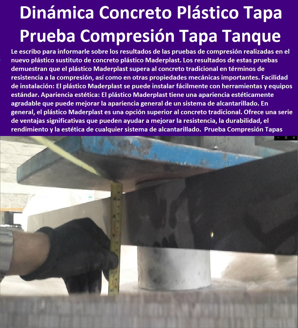 Prueba Compresión Tapas Tanque Ensayo Carga Dinámica Tapa Caja Maderplast 0 Cómo se realiza un ensayo de compresión 0 ensayo de compresión norma 0 Laboratorio de Pruebas Mecánicas de Tapa Caja 0 Resistencia Compresión Concreto Plástico Tapa 0 Prueba Compresión Tapas Tanque Ensayo Carga Dinámica Tapa Caja Maderplast 0 Cómo se realiza un ensayo de compresión 0 ensayo de compresión norma 0 PRUEBAS Y ENSAYOS DE LABORATORIO 0 MEJORES MATERIALES MADERPLAST 0 CUÁL ES EL MEJOR MATERIAL 0 NUEVOS MATERIALES DE CONSTRUCCIÓN 0 Material Resistente Al Fuego 0 plástico resistente a altas temperaturas 0 Cuál es el mejor aislante térmico Placas de yeso laminado (PYL) 0 laboratorio resistencia de materiales Plásticos y compresión, 0 Fichas Técnicas De Laboratorio Pruebas Balísticas Todos 0 prueba de flexión en polímeros 0 como saber si es acero quirúrgico o fantasía 0 polipropileno es plástico 0 el mejor plástico Maderplast 0 Prueba de resistencia a la compresión del concreto plástico 0 Laboratorio de Pruebas Mecánicas de Tapa Caja 0 Resistencia Compresión Concreto Plástico Tapa 0 Prueba Compresión Tapas Tanque Ensayo Carga Dinámica Tapa Caja Maderplast 0 Cómo se realiza un ensayo de compresión 0 ensayo de compresión norma 0 Laboratorio de Pruebas Mecánicas de Tapa Caja 0 Resistencia Compresión Concreto Plástico Tapa 0