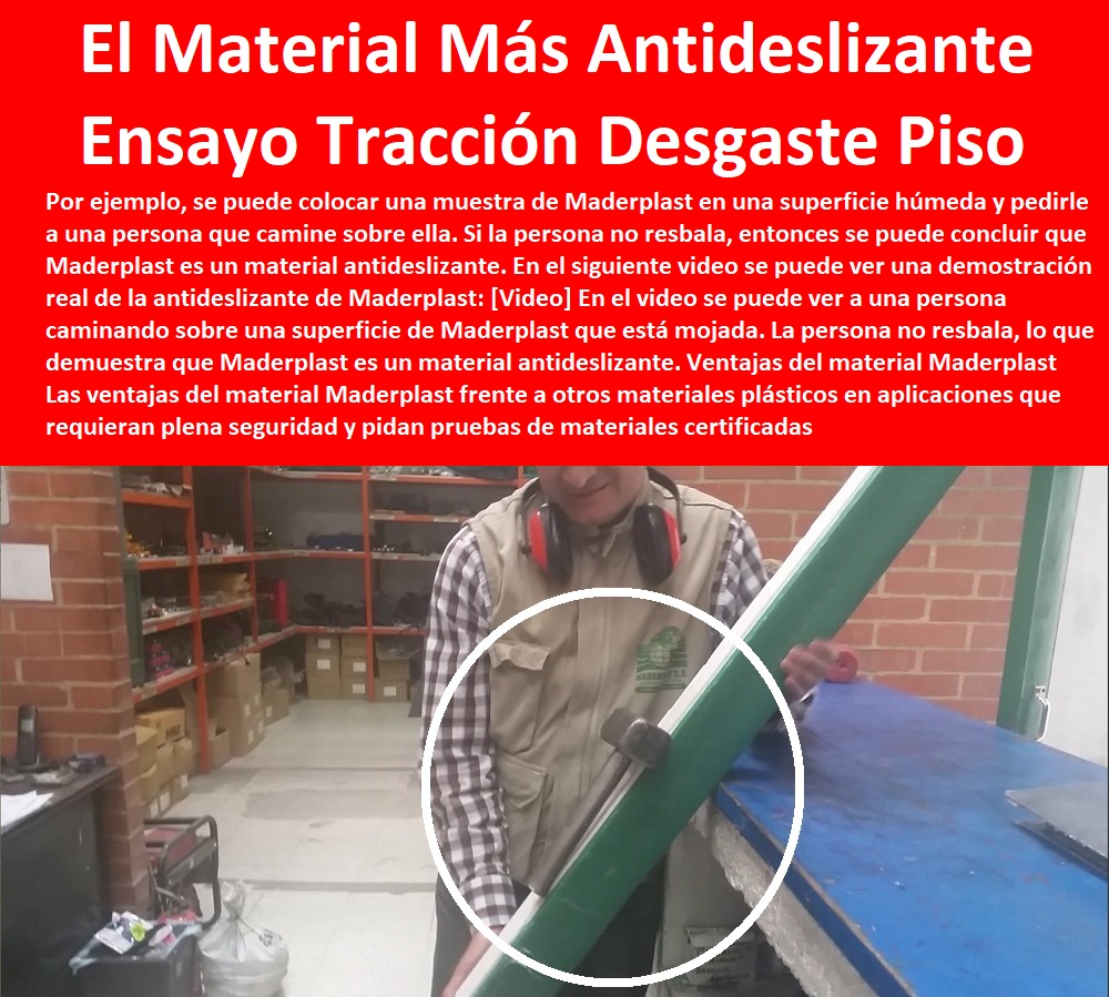 Prueba superada Antideslizante Fricción Ensayo Tracción Desgaste Abrasión Maderplast 0 Ensayos De Fricción Y Desgaste A partir de los materiales El Material Más Antideslizante 0 Prueba de coeficiente fricción Material Más Antideslizante Piso Prueba superada Antideslizante Fricción Ensayo Tracción Desgaste Abrasión Maderplast 0 Ensayos De Fricción Y Desgaste A partir de los materiales El Material Más Antideslizante 0 Prueba de coeficiente fricción Material Más Antideslizante Piso 0 Prueba superada Antideslizante Fricción Ensayo Tracción Desgaste Abrasión Maderplast 0 Ensayos De Fricción Y Desgaste A partir de los materiales El Material Más Antideslizante 0 PRUEBAS Y ENSAYOS DE LABORATORIO 0 MEJORES MATERIALES MADERPLAST 0 CUÁL ES EL MEJOR MATERIAL 0 NUEVOS MATERIALES DE CONSTRUCCIÓN 0 Placas balísticas de protección antibala se pueden importar 0 plástico compuesto más fuerte que el acero 0 Pruebas destructivas de los materiales flexión 0 Descubren por casualidad el CrÓNi 0 Comparación Del Desgaste Por Abrasión en El plástico 0 Pruebas de tensión en polímeros 0 libros sobre plásticos pdf 0 pruebas de fricción, desgaste y resistencia al desgaste 0 astm f 1306 0 prueba punzón en plástico Maderplast 0 Alternativas 0 resistentes a la corrosión Acero Plástico Maderplast 0 Resistencia a la Penetración 0 Prueba de coeficiente fricción Material Más Antideslizante Piso