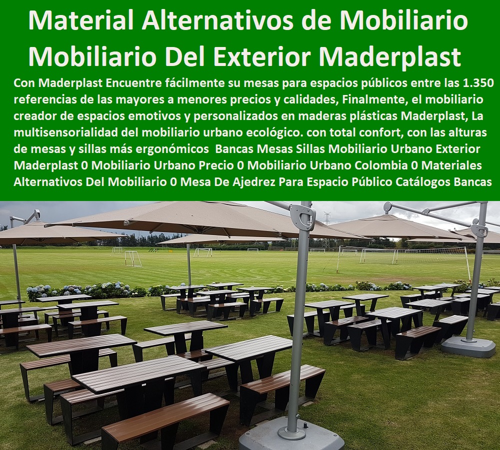 Bancas Mesas Sillas Mobiliario Urbano Exterior Maderplast 0 Mobiliario Urbano Precio 0 Mobiliario Urbano Colombia 0 Materiales Alternativos Del Mobiliario 0 Mesa De Ajedrez Para Espacio Público 0 Protectores De Árbol 0 Catálogos En Bancas 0 Bancas Mesas Sillas Mobiliario Urbano Exterior Maderplast 0 Mobiliario Urbano Precio 0 Mobiliario Urbano Colombia 0 Materiales Alternativos Del Mobiliario 0 Mesa De Ajedrez Para Espacio Público 0 Protectores De Árbol 0 Catálogos En Bancas