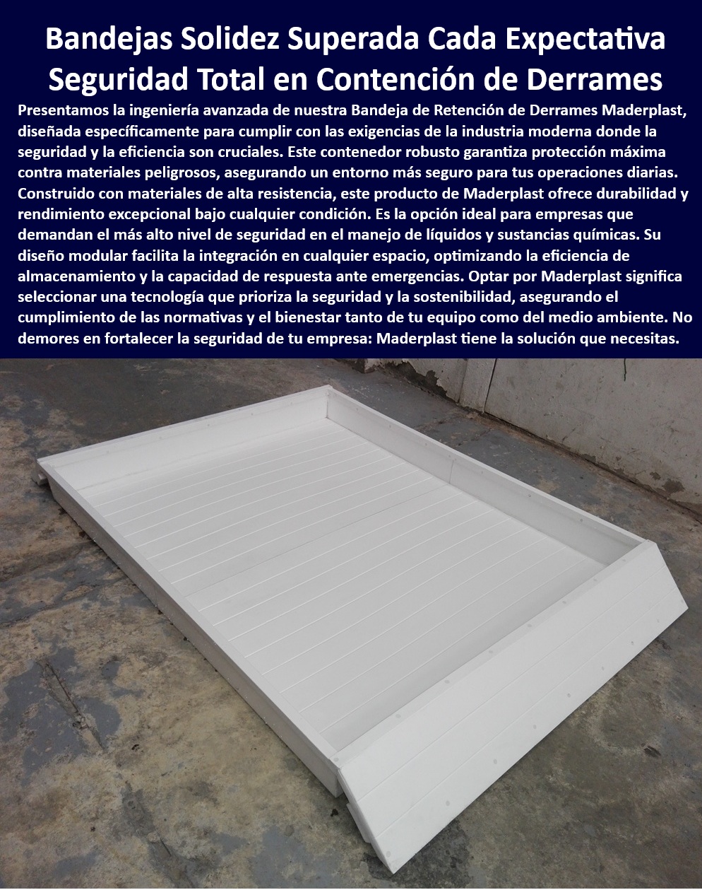 Bandeja Retención Derrames Químicos Contenedor Materiales Peligrosos Maderplast Contenedores retenciones derrames industriales modulares, - Contenedores ecológicos PP contención derrames, - Seguridad Industrial, - Bandejas de contención sustancias químicas resistencia, - Almacenamiento seguro derrames líquidos peligrosos, - Prevención derrames líquidos corrosivos industria, - Protección ambiental derrames contenedores plásticos, - ¿Cuáles son los contenedores de plástico más resistentes para derrames industriales?, - Contenedores ecológicos alta capacidad derrames, - ¿Cómo puedo almacenar de manera segura materiales peligrosos en mi industria?, - Equipos de protección ambiental, - Sostenibilidad industria manejo derrames químicos, - Protección ambiental líquidos industrias peligrosas, - Prevención contaminación derrames líquidos tóxicos, - Almacenamiento Seguro, - Contenedores plásticos alta resistencia derrames, - Equipos protección ambiental industrias químicas, - Cumplimiento Normativo, - ¿Cómo puedo cumplir con las normativas de seguridad en el almacenamiento de fluidos peligrosos?, - Fluidos-Peligrosos, - Sostenibilidad, - Prevención-Derrames, - Almacenamiento contenedores duraderos químicos tóxicos, - Busco equipos de protección ambiental para el manejo de sustancias tóxicas en la industria, - Soluciones industriales derrames equipos protección, - Recomiéndame bandejas de retención para derrames químicos industriales de alta resistencia, - Bandejas de retención de derrames químicos industriales, - Equipos seguridad industrial manejo productos químicos, - Soluciones para la prevención de derrames en la industria moderna, - ¿Dónde puedo comprar bandejas de retención de derrames químicos?, - Contenedores retención derrames diseño modular, - Bandejas de contención cumplimiento normativo seguridad, - Soluciones almacenamiento materiales peligrosos bandejas, - ¿Cuáles son las ventajas de utilizar contenedores ecológicos de PP para la contención de derrames?, - ¿Qué tipos de contenedores de plástico son ideales para la prevención de derrames de líquidos corrosivos?, - Contenedores de plástico, - Contenedores ecológicos reutilizables seguridad derrames, - Almacenamiento seguro fluidos peligrosos industrias, - Contenedores Ecológicos PP, - Equipos de seguridad manipulación de sustancias tóxicas, - Necesito equipos de protección ambiental para la industria química, - ¿Existen contenedores ecológicos de PP para contención de derrames?, - Bandeja-Retención-Derrames, - Protección derrames ambientes fluidos corrosivos, - Bandejas apilables almacenamiento seguro químico 0 Contenedores plástico alta resistencia, - Contenedores de retención de derrames industriales, - Equipos protección ambiental industrias - Contenedores ecológicos PP Bandeja Retención Derrames Químicos Contenedor Materiales Peligrosos Maderplast 0 Contenedores plástico alta resistencia Contenedores de retención de derrames industriales Equipos protección ambiental industrias Contenedores ecológicos PP Contenedores retenciones derrames industriales modulares, - Contenedores ecológicos PP contención derrames, - Seguridad Industrial, - Bandejas de contención sustancias químicas resistencia, - Almacenamiento seguro derrames líquidos peligrosos, - Prevención derrames líquidos corrosivos industria, - Protección ambiental derrames contenedores plásticos, - ¿Cuáles son los contenedores de plástico más resistentes para derrames industriales?, - Contenedores ecológicos alta capacidad derrames, - ¿Cómo puedo almacenar de manera segura materiales peligrosos en mi industria?, - Equipos de protección ambiental, - Sostenibilidad industria manejo derrames químicos, - Protección ambiental líquidos industrias peligrosas, - Prevención contaminación derrames líquidos tóxicos, - Almacenamiento Seguro, - Contenedores plásticos alta resistencia derrames, - Equipos protección ambiental industrias químicas, - Cumplimiento Normativo, - ¿Cómo puedo cumplir con las normativas de seguridad en el almacenamiento de fluidos peligrosos?, - Fluidos-Peligrosos, - Sostenibilidad, - Prevención-Derrames, - Almacenamiento contenedores duraderos químicos tóxicos, - Busco equipos de protección ambiental para el manejo de sustancias tóxicas en la industria, - Soluciones industriales derrames equipos protección, - Recomiéndame bandejas de retención para derrames químicos industriales de alta resistencia, - Bandejas de retención de derrames químicos industriales, - Equipos seguridad industrial manejo productos químicos, - Soluciones para la prevención de derrames en la industria moderna, - ¿Dónde puedo comprar bandejas de retención de derrames químicos?, - Contenedores retención derrames diseño modular, - Bandejas de contención cumplimiento normativo seguridad, - Soluciones almacenamiento materiales peligrosos bandejas, - ¿Cuáles son las ventajas de utilizar contenedores ecológicos de PP para la contención de derrames?, - ¿Qué tipos de contenedores de plástico son ideales para la prevención de derrames de líquidos corrosivos?, - Contenedores de plástico, - Contenedores ecológicos reutilizables seguridad derrames, - Almacenamiento seguro fluidos peligrosos industrias, - Contenedores Ecológicos PP, - Equipos de seguridad manipulación de sustancias tóxicas, - Necesito equipos de protección ambiental para la industria química, - ¿Existen contenedores ecológicos de PP para contención de derrames?, - Bandeja-Retención-Derrames, - Protección derrames ambientes fluidos corrosivos, - Bandejas apilables almacenamiento seguro químico Bandeja Retención Derrames Químicos Contenedor Materiales Peligrosos Maderplast 0 Contenedores plástico alta resistencia, - Contenedores de retención de derrames industriales, - Equipos protección ambiental industrias - Contenedores ecológicos PP