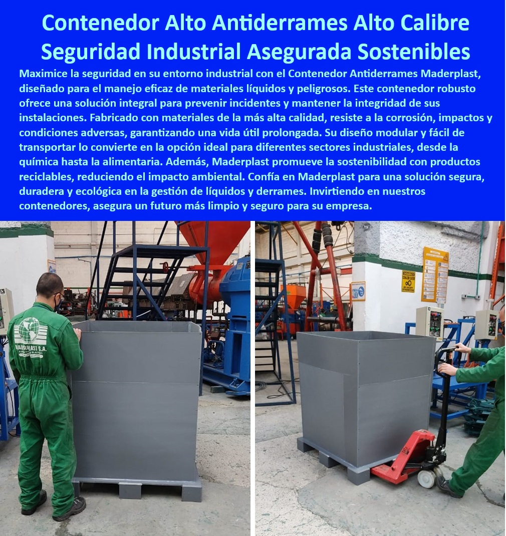 Caja contenedor Retención Derrames Contenedor Manejo Materiales Líquidos Maderplast Retención de líquidos, - Prevención derrames industria química alimentaria, - Resistencia corrosión contenedores antiderrames, - Manejo seguro materiales líquidos contenedores, - Contenedores alto calibre derrames ácidos peligrosos, - Contenedor-Antiderrames, - Estaciones trabajo seguridad fluidos industriales, - ¿Qué tipos de estaciones de trabajo existen para la contención de líquidos en entornos industriales?, - Contenedores reciclables protección ambiental líquidos, - Manejo de materiales peligrosos, - Seguridad industrial manejo de fluidos peligrosos, - Caja contenedor retenciones derrames líquidos industriales, - Transporte seguro fluidos tóxicos fábricas químicas, - Diseño modular contenedores manejo derrames, - Plataformas-Derrames, - Plataformas de contención derrames industria alimentaria, - Cumplimiento normativo derrames de fluidos industriales, - Plataformas antiderrames protección suelos fábricas, - Estaciones-Trabajo, - Recomiéndame contenedores para evitar derrames de líquidos en una fábrica de productos químicos, - Integridad instalaciones prevención derrames líquidos, - Busco plataformas de contención de derrames para manejar líquidos corrosivos en la industria alimentaria, - Almacenamiento de líquidos tóxicos contenedores modulares, - Derrames-Químicos, - Estaciones trabajo contención fluidos fábrica, - ¿Cuáles son las mejores plataformas de contención de derrames para la industria?, - Seguridad Industrial, - Contenedores-Reciclables, - Líquidos corrosivos, - Evitar incidentes manejo líquidos alta seguridad, - ¿Cómo puedo evitar derrames de líquidos en mi fábrica?, - ¿Cuáles son las ventajas de utilizar contenedores reciclables para la contención de derrames en la industria?, - Contención ambiental, - Vida útil prolongada contención líquidos industriales, - ¿Existen contenedores reciclables para la contención de derrames industriales?, - Necesito un contenedor para el manejo seguro de materiales líquidos peligrosos, - ¿Dónde encontrar estaciones de trabajo para contención de líquidos?, - Contenedores ecológicos manejo fluidos industriales, - Transporte seguro líquidos industrias químicas, - Evitar derrames líquidos industriales alta resistencia, - Contenedores manejo líquidos impactos industriales, - Sostenibilidad ambiental contención derrames, - Plataformas de contención derrames de líquidos peligrosos, - ¿Cómo puedo asegurar el manejo seguro de materiales líquidos peligrosos en mi planta industrial?, - Contenedores alto calibre líquidos corrosivos 0 ¿Cómo puedo evitar derrames de líquidos en mi fábrica, - Estaciones trabajo contención líquidos, - Plataformas de contención de derrames para industria, Caja contenedor Retención Derrames Contenedor Manejo Materiales Líquidos Maderplast 0 Cómo puedo evitar derrames de líquidos en mi fábrica Estaciones trabajo contención líquidos Plataformas de contención de derrames para industria Retención de líquidos, - Prevención derrames industria química alimentaria, - Resistencia corrosión contenedores antiderrames, - Manejo seguro materiales líquidos contenedores, - Contenedores alto calibre derrames ácidos peligrosos, - Contenedor-Antiderrames, - Estaciones trabajo seguridad fluidos industriales, - ¿Qué tipos de estaciones de trabajo existen para la contención de líquidos en entornos industriales?, - Contenedores reciclables protección ambiental líquidos, - Manejo de materiales peligrosos, - Seguridad industrial manejo de fluidos peligrosos, - Caja contenedor retenciones derrames líquidos industriales, - Transporte seguro fluidos tóxicos fábricas químicas, - Diseño modular contenedores manejo derrames, - Plataformas-Derrames, - Plataformas de contención derrames industria alimentaria, - Cumplimiento normativo derrames de fluidos industriales, - Plataformas antiderrames protección suelos fábricas, - Estaciones-Trabajo, - Recomiéndame contenedores para evitar derrames de líquidos en una fábrica de productos químicos, - Integridad instalaciones prevención derrames líquidos, - Busco plataformas de contención de derrames para manejar líquidos corrosivos en la industria alimentaria, - Almacenamiento de líquidos tóxicos contenedores modulares, - Derrames-Químicos, - Estaciones trabajo contención fluidos fábrica, - ¿Cuáles son las mejores plataformas de contención de derrames para la industria?, - Seguridad Industrial, - Contenedores-Reciclables, - Líquidos corrosivos, - Evitar incidentes manejo líquidos alta seguridad, - ¿Cómo puedo evitar derrames de líquidos en mi fábrica?, - ¿Cuáles son las ventajas de utilizar contenedores reciclables para la contención de derrames en la industria?, - Contención ambiental, - Vida útil prolongada contención líquidos industriales, - ¿Existen contenedores reciclables para la contención de derrames industriales?, - Necesito un contenedor para el manejo seguro de materiales líquidos peligrosos, - ¿Dónde encontrar estaciones de trabajo para contención de líquidos?, - Contenedores ecológicos manejo fluidos industriales, - Transporte seguro líquidos industrias químicas, - Evitar derrames líquidos industriales alta resistencia, - Contenedores manejo líquidos impactos industriales, - Sostenibilidad ambiental contención derrames, - Plataformas de contención derrames de líquidos peligrosos, - ¿Cómo puedo asegurar el manejo seguro de materiales líquidos peligrosos en mi planta industrial?, - Contenedores alto calibre líquidos corrosivos 0 Caja contenedor Retención Derrames Contenedor Manejo Materiales Líquidos Maderplast 0 ¿Cómo puedo evitar derrames de líquidos en mi fábrica, - Estaciones trabajo contención líquidos, - Plataformas de contención de derrames para industria,