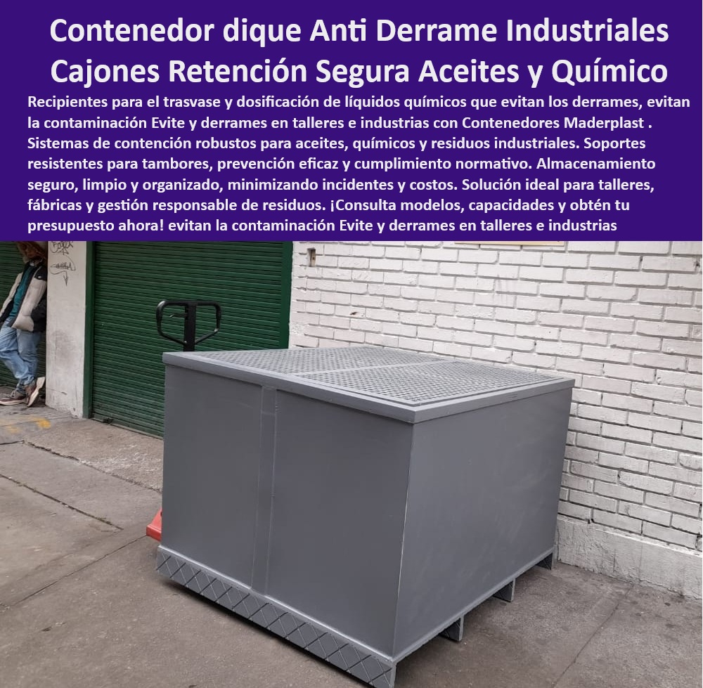 Contenedores Antiderrames Industriales Caja Palets Retención Sustancias Maderplast Sistemas de contención de aceites, - Cajones retención segura aceites, - Limpieza organizada residuos industriales, - Caja Palets Retención Sustancias, - Contenedores industriales para la limpieza y organización de residuos, - Cajas para almacenamiento de productos químicos resistentes a los derrames, - ¿Dónde puedo encontrar contenedores anti derrames industriales?, - Almacenamiento Seguro, - Recomiéndame contenedores antiderrames para líquidos químicos, - ¿Cuáles son los contenedores más robustos para almacenamiento de aceites?, - ¿Cuáles son los sistemas de contención para aceites más seguros?, - Caja-Palets-Retención, - Prevención eficaz de derrames, - Contenedores dique antiderrame, - Compara las opciones de contenedores antiderrames para diferentes industrias, - Contenedores para el manejo de aceites con sistemas de contención de derrames, - Soporte resistente para tambores, - ¿Qué contenedores son ideales para residuos industriales?, - Contenedores robustos talleres, - Necesito soporte resistente para tambores, - Sistema de prevención de fugas de químicos en las industrias, - Trasvase-Antiderrames, - Minimizar incidentes derrames químicos, - ¿Cómo implementar un sistema de contención de residuos en mi taller?, - Gestión de residuos, - Contenedor-Residuos-Industriales, - ¿Qué sistemas de prevención de derrames son más eficientes?, - Contenedor seguro residuos industriales, - Recipientes dosificación líquidos químicos, - Contenedores-Antiderrames-Industriales, - Contenedores para derrames con soporte para tambores, - Contenedores de aceites robustos, - Cumplimiento normativo residuos peligrosos, - Almacenamiento seguro aceites, - Prevención-Derrames, - Sistemas de contención de aceites, - Talleres de gestión responsable de residuos, - Talleres de prevención de derrames, - Soporte-Resistente-Tambores, - Contenedores Antiderrames Industriales, - Trasvase liquido antiderrames, - Prevención derrames industrias, - Evitar contaminación derrames químicos, - Recipientes-Dosificación-Líquidos, - ¿Cómo prevenir derrames en talleres? 0 Sistemas de contención aceites, - soporte-resistente-para-tambores, - Sistemas de prevención de derrames talleres, - Contenedor seguro para residuos industriales Contenedores Antiderrames Industriales Caja Palets Retención Sustancias Maderplast 0 Sistemas de contención aceites soporte resistente para tambores Sistemas de prevención de derrames talleres Contenedor seguro para residuos industriales Sistemas de contención de aceites, - Cajones retención segura aceites, - Limpieza organizada residuos industriales, - Caja Palets Retención Sustancias, - Contenedores industriales para la limpieza y organización de residuos, - Cajas para almacenamiento de productos químicos resistentes a los derrames, - ¿Dónde puedo encontrar contenedores anti derrames industriales?, - Almacenamiento Seguro, - Recomiéndame contenedores antiderrames para líquidos químicos, - ¿Cuáles son los contenedores más robustos para almacenamiento de aceites?, - ¿Cuáles son los sistemas de contención para aceites más seguros?, - Caja-Palets-Retención, - Prevención eficaz de derrames, - Contenedores dique antiderrame, - Compara las opciones de contenedores antiderrames para diferentes industrias, - Contenedores para el manejo de aceites con sistemas de contención de derrames, - Soporte resistente para tambores, - ¿Qué contenedores son ideales para residuos industriales?, - Contenedores robustos talleres, - Necesito soporte resistente para tambores, - Sistema de prevención de fugas de químicos en las industrias, - Trasvase-Antiderrames, - Minimizar incidentes derrames químicos, - ¿Cómo implementar un sistema de contención de residuos en mi taller?, - Gestión de residuos, - Contenedor-Residuos-Industriales, - ¿Qué sistemas de prevención de derrames son más eficientes?, - Contenedor seguro residuos industriales, - Recipientes dosificación líquidos químicos, - Contenedores-Antiderrames-Industriales, - Contenedores para derrames con soporte para tambores, - Contenedores de aceites robustos, - Cumplimiento normativo residuos peligrosos, - Almacenamiento seguro aceites, - Prevención-Derrames, - Sistemas de contención de aceites, - Talleres de gestión responsable de residuos, - Talleres de prevención de derrames, - Soporte-Resistente-Tambores, - Contenedores Antiderrames Industriales, - Trasvase liquido antiderrames, - Prevención derrames industrias, - Evitar contaminación derrames químicos, - Recipientes-Dosificación-Líquidos, - ¿Cómo prevenir derrames en talleres? 0 Contenedores Antiderrames Industriales Caja Palets Retención Sustancias Maderplast 0 Sistemas de contención aceites, - soporte-resistente-para-tambores, - Sistemas de prevención de derrames talleres, - Contenedor seguro para residuos industriales