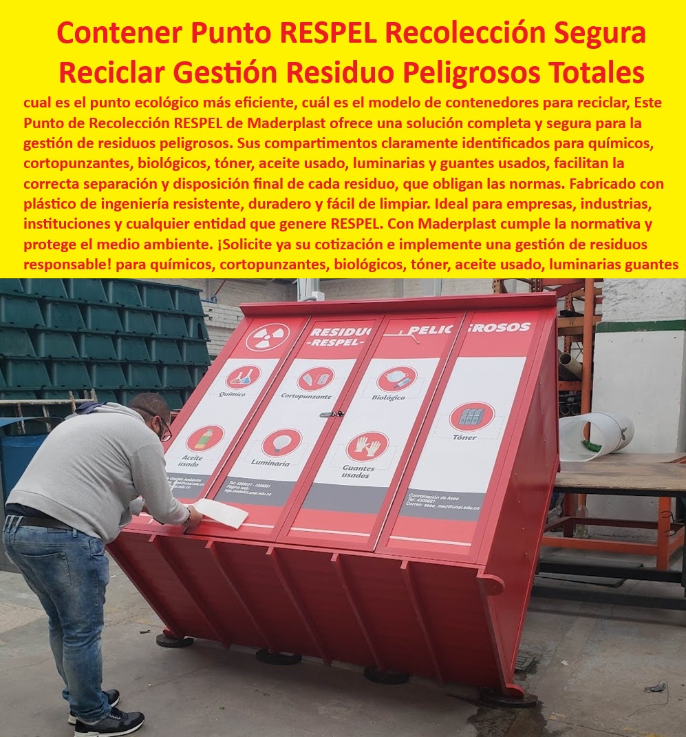 Contenedores Rojos Contenedor Residuos Peligrosos Puntos De Reciclaje Maderplast Lugares para reciclar guantes de laboratorio, - Reciclaje-Residuos-Tóner, - Compara las opciones de contenedores para residuos peligrosos industriales, - Adecuado para diversos entornos, incluidas industrias e instituciones, - ¿Cómo separar los residuos cortopunzantes en mi clínica?, - Residuos-Peligrosos-Guantes, - Construido con plástico de ingeniería duradero y fácil de limpiar, - Separación residuos químicos segura, - Contenedores separados residuos tóner, - ¿Dónde compro contenedores para aceite usado?, - Contenedores rojos respel, - Recipientes duraderos para residuos biológicos, - Diseño contenedores reciclaje luminarias, - Puntos ecológicos eficientes RESPEL, - Contenedores rojos reciclados, - ¿Qué contenedores certifican la seguridad en la recolección de residuos químicos?, - Puntos de Recolección RESPEL, - Contenedores para reciclaje de aceite usado de taller, - Puntos de recolección de residuos peligrosos, - Soluciones integrales para residuos cortopunzantes, - ¿Qué normativas se aplican a la gestión de residuos RESPEL?, - ¿Dónde puedo encontrar contenedores para residuos peligrosos?, - Recolección segura aceite usado empresas, - Puntos de reciclaje para empresas de toner, - Gestión de residuos peligrosos, - Reciclaje de residuos biológicos hospitalarios, - ¿Cuáles son las soluciones de reciclaje para empresas?, - Cumplimiento normativo residuos respel, - Recolección-Aceite-Usado, - Contenedores residuos peligrosos, - Recipientes desechos peligrosos guantes, - ¿Qué modelos de contenedores son adecuados para reciclar residuos biológicos?, - Contenedores reciclaje avanzado, - Contenedores específicos residuos cortopunzantes, - Contenedores-Residuos-Peligrosos, - ¿Cómo implementar un sistema de gestión de residuos RESPEL en mi empresa?, - Garantiza el cumplimiento de la normativa sobre residuos peligrosos, - Gestión residuos peligrosos total, - Gestión de residuos para la industria química, - Contenedores-Residuos-Biológicos, - Soluciones reciclaje empresas, - Contenedores ingeniería residuos peligrosos, - Gestión residuos peligrosos industrias, - Puntos de separación de residuos certificados, - Compartimentos dedicados para diversos tipos de residuos peligrosos, - ¿Cuáles son los puntos ecológicos más eficientes para residuos peligrosos?, - Contenedores-Reciclaje-Luminarias, - Reciclaje-Residuos-Cortopunzantes, - Soluciones-Reciclaje-Empresas 0 Contenedores rojos reciclados, - Soluciones de reciclaje para empresas, - contenedores-residuos-peligrosos, - Contenedores reciclaje avanzado, - Contenedores Rojos Contenedores Rojos Contenedor Residuos Peligrosos Puntos De Reciclaje Maderplast 0 Contenedores rojos reciclados Soluciones de reciclaje para empresas contenedores residuos peligrosos Contenedores reciclaje avanzado Contenedores Rojos Lugares para reciclar guantes de laboratorio, - Reciclaje-Residuos-Tóner, - Compara las opciones de contenedores para residuos peligrosos industriales, - Adecuado para diversos entornos, incluidas industrias e instituciones, - ¿Cómo separar los residuos cortopunzantes en mi clínica?, - Residuos-Peligrosos-Guantes, - Construido con plástico de ingeniería duradero y fácil de limpiar, - Separación residuos químicos segura, - Contenedores separados residuos tóner, - ¿Dónde compro contenedores para aceite usado?, - Contenedores rojos respel, - Recipientes duraderos para residuos biológicos, - Diseño contenedores reciclaje luminarias, - Puntos ecológicos eficientes RESPEL, - Contenedores rojos reciclados, - ¿Qué contenedores certifican la seguridad en la recolección de residuos químicos?, - Puntos de Recolección RESPEL, - Contenedores para reciclaje de aceite usado de taller, - Puntos de recolección de residuos peligrosos, - Soluciones integrales para residuos cortopunzantes, - ¿Qué normativas se aplican a la gestión de residuos RESPEL?, - ¿Dónde puedo encontrar contenedores para residuos peligrosos?, - Recolección segura aceite usado empresas, - Puntos de reciclaje para empresas de toner, - Gestión de residuos peligrosos, - Reciclaje de residuos biológicos hospitalarios, - ¿Cuáles son las soluciones de reciclaje para empresas?, - Cumplimiento normativo residuos respel, - Recolección-Aceite-Usado, - Contenedores residuos peligrosos, - Recipientes desechos peligrosos guantes, - ¿Qué modelos de contenedores son adecuados para reciclar residuos biológicos?, - Contenedores reciclaje avanzado, - Contenedores específicos residuos cortopunzantes, - Contenedores-Residuos-Peligrosos, - ¿Cómo implementar un sistema de gestión de residuos RESPEL en mi empresa?, - Garantiza el cumplimiento de la normativa sobre residuos peligrosos, - Gestión residuos peligrosos total, - Gestión de residuos para la industria química, - Contenedores-Residuos-Biológicos, - Soluciones reciclaje empresas, - Contenedores ingeniería residuos peligrosos, - Gestión residuos peligrosos industrias, - Puntos de separación de residuos certificados, - Compartimentos dedicados para diversos tipos de residuos peligrosos, - ¿Cuáles son los puntos ecológicos más eficientes para residuos peligrosos?, - Contenedores-Reciclaje-Luminarias, - Reciclaje-Residuos-Cortopunzantes, - Soluciones-Reciclaje-Empresas 0 Contenedores Rojos Contenedor Residuos Peligrosos Puntos De Reciclaje Maderplast 0 Contenedores rojos reciclados, - Soluciones de reciclaje para empresas, - contenedores-residuos-peligrosos, - Contenedores reciclaje avanzado, - Contenedores Rojos