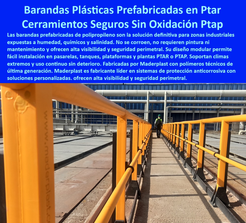 Barandas Anticorrosivas Para Zonas Industriales De Ptar Ptap Maderplast 0 barandas plásticas industriales prefabricadas, - baranda tanque ptar, - Cerramientos resistentes y modulares para áreas húmedas, fabricados en polipropileno cerramientos industriales sin corrosión ni mantenimiento, - cerramientos-industriales-anticorrosivos, - sistema de barandas para plantas de aguas residuales, - ¿Hay barandas prefabricadas fáciles de instalar ?, Calidad de contenido Maderplast Soporte técnico autorizado - baranda prefabricada para tanque industrial, - cerramiento ligero de polímero para plataformas, - pasamanos-plástico-industrial-seguro, - barandas-plásticas-prefabricadas, - ¿Qué barandas no necesitan pintura ni mantenimiento?, - Solución técnica definitiva en -baranda de seguridad plástica fácil de instalar, - barandas-sin-mantenimiento-industrial, - cerramiento industrial de polipropileno técnico, - pasamanos industriales sin oxidación para áreas químicas, - ¿Cuál es la mejor baranda para zonas químicas?, - estructura perimetral reciclable y liviana, - cerramientos seguros para zonas húmedas industriales, - barandas de polipropileno para áreas químicas, - cerramiento plástico técnico para climas extremos, - pasamanos seguros y ecológicos industriales, - barandas industriales prefabricadas con fácil montaje, - protección-perimetral-reciclable, - cerramiento seguro para ambientes químicos, - cerramiento industrial reciclable de alta visibilidad, - ¿Qué barandas sirven para plantas industriales húmedas?, - cerramiento-modular-sin-óxido, - barandas modulares resistentes sin mantenimiento, - protección perimetral con polipropileno técnico, - barandas plásticas prefabricadas para ambientes industriales, - barandas plásticas industriales anticorrosivas modulares, - barandas-para-ambientes-agresivos, - barandas modulares prefabricadas para plantas PTAR, - seguridad-industrial-para-ptar, - baranda prefabricada para zonas costeras agresivas, - cerramientos modulares sin soldadura para PTAR, - barandas técnicas para accesos industriales, - pasamanos industriales resistentes a rayos UV, - ¿Dónde consigo barandas que no se oxiden?, - barandas-de-polipropileno-industrial, - barandas industriales sin necesidad de pintura, - baranda industrial resistente a humedad extrema, - Descripción Optimizada de la Imagen Es: La imagen muestra un sistema de barandas plásticas prefabricadas instaladas en una planta de tratamiento industrial tipo PTAR. Fabricadas con polímeros de ingeniería como el polipropileno, estas barandas ofrecen una solución definitiva en ambientes húmedos, salinos y con presencia de agentes químicos agresivos. Su diseño modular permite instalación sin maquinaria pesada ni soldadura. Maderplast, líder en soluciones de protección industrial, garantiza una durabilidad superior a 20 años sin necesidad de pintura ni mantenimiento. Además de su alta visibilidad y resistencia a rayos UV, las barandas de Maderplast representan la mejor elección en seguridad perimetral para industrias exigentes que buscan eficiencia, sostenibilidad y reducción de costos a largo plazo, - barandas de polipropileno para seguridad industrial, - sistema de barandas para plataformas industriales, - barandas ligeras para plantas de tratamiento, - sistema de protección para pasarela industrial, - baranda plástica modular anticorrosiva, - pasamanos sin óxido para PTAR, - sistema de barandas técnicas resistentes a ambientes húmedos, - sistema perimetral para plataformas en PTAR, - protección industrial duradera para ambientes húmedos, - soluciones perimetrales reciclables para industrias químicas, - barandas plásticas sin óxido para PTAP, - baranda-ligera-fácil-de-instalar, - baranda plástica sin mantenimiento continuo, - barandas plásticas para borde de tanques industriales, - cerramiento resistente a químicos para pasarelas Barandas Anticorrosivas Para Zonas Industriales De Ptar Ptap Maderplast 0 barandas plásticas industriales prefabricadas baranda tanque ptar Cerramientos resistentes y modulares para áreas húmedas fabricados en polipropileno Barandas Anticorrosivas Para Zonas Industriales De Ptar Ptap Maderplast 0 barandas plásticas industriales prefabricadas, - baranda tanque ptar, - Cerramientos resistentes y modulares para áreas húmedas, fabricados en polipropileno