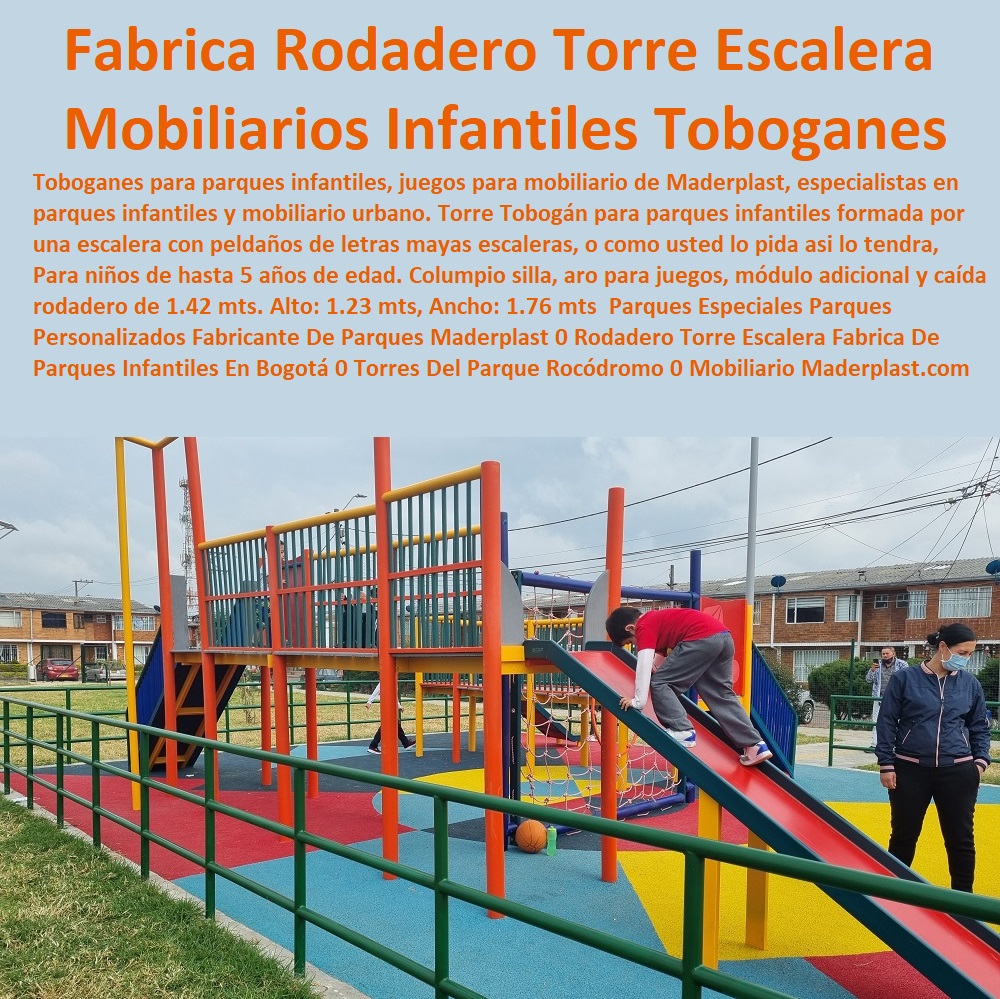 Toboganes Especiales Para Parques Infantiles - Toboganes para parques  infantiles