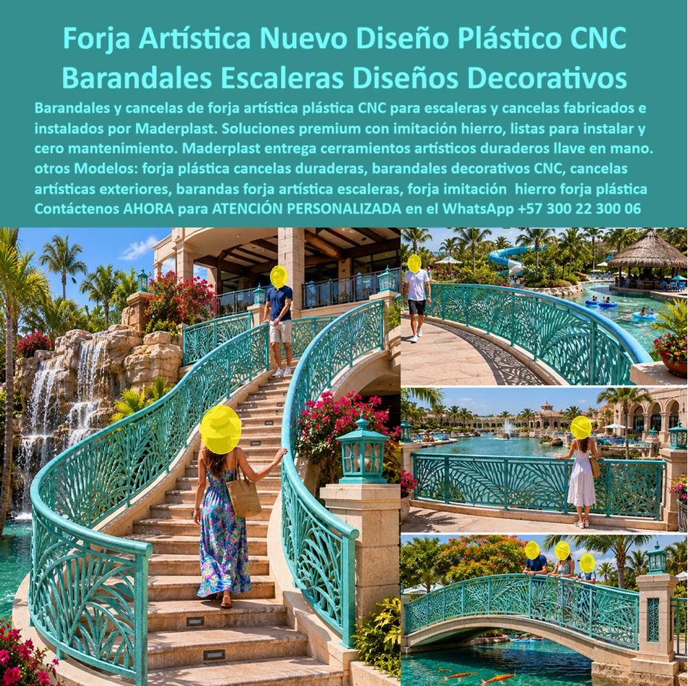 Forja Artística Plástica CNC Cancelas Decorativas Escaleras Maderplast - Barandales de forja artística CNC listos instalar, Baranda Escalera Artística CNC Imitación Hierro, Barandales Forja Plástica Escaleras Premium, Cerramientos Forja Artística Forja Artística Plástica CNC Cancelas Decorativas Escaleras Maderplast Barandales de forja artística CNC listos instalar Baranda Escalera Artística CNC Imitación Hierro Barandales Forja Plástica Escaleras Premium Cerramientos Forja Artística