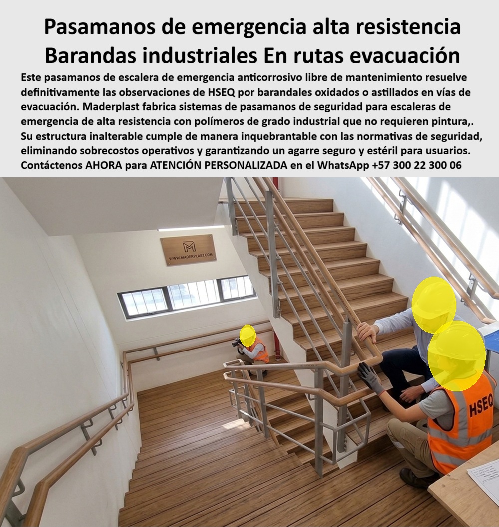 Pasamanos Escaleras De Emergencia Baranda Edificio Maderplast Pasamanos Escalera Emergencia Anticorrosivo Libre Mantenimiento Barandas Industriales Rutas De Evacuación Pasamanos de Seguridad Escaleras de Emergencia Alta Resistencia Pasamanos Pasamanos Escaleras De Emergencia Baranda Edificio Maderplast Pasamanos Escalera Emergencia Anticorrosivo Libre Mantenimiento Barandas Industriales Rutas De Evacuación Pasamanos de Seguridad Escaleras de Emergencia Alta Resistencia Pasamanos