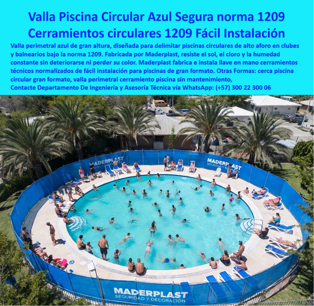 Vallas de Seguridad Piscinas Cerramientos Técnicos 1209 Piscinas Maderplast - Cercas Perimetrales Piscinas Inoxidables con Diseño Ornamental, Cerramiento de piscinas normalizado de fácil instalación, Cercados Perimetrales de Piscinas Resistentes Vallas de Seguridad Piscinas Cerramientos Técnicos 1209 Piscinas Maderplast Cercas Perimetrales Piscinas Inoxidables con Diseño Ornamental Cerramiento de piscinas normalizado de fácil instalación Cercados Perimetrales de Piscinas Resistentes
