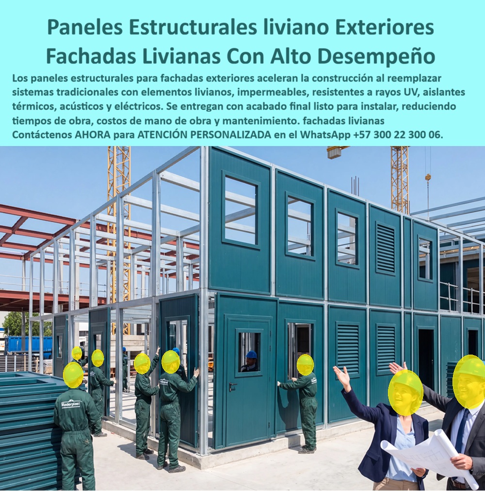 Panel Innovador Construcción Tecnificada Muros Secos Exteriores Maderplast Paneles Estructurales Arquitectura Contemporánea Sistema fachada nueva tendencia constructiva Sistema Constructivo de Paneles Exteriores Panel Arquitectónico