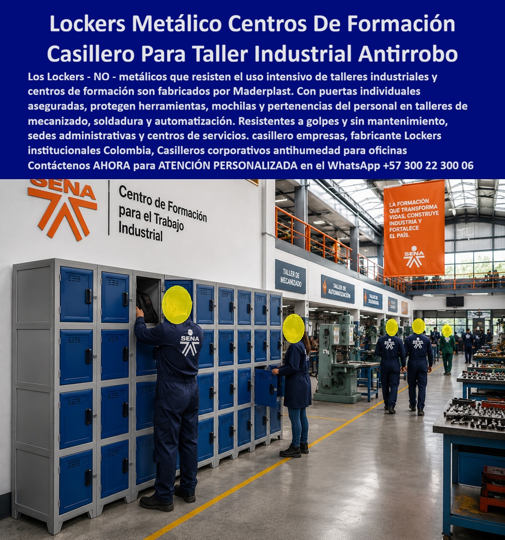 Fabricantes de locker para oficinas Casillero Corporativo Antirrobo Maderplast Locker para sedes administrativas Casilleros para personal de oficinas Locker para oficinas administrativas Locker para centros de servicios Locker no metal