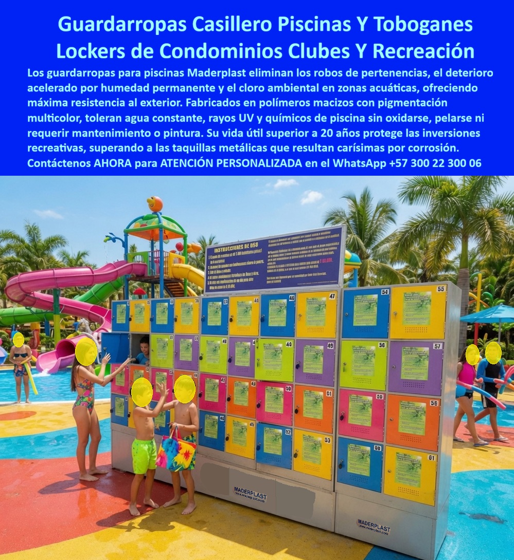 Lockers Decorativos Nuevos Diseños Guardarropa Colores Maderplast Muebles Para Zonas Húmedas De Alto Tráfico Casilleros Para Centrol Guardarropas con cubierta zonas institucionales Lockers Exterior De Alta Durabilidad Para Cualq