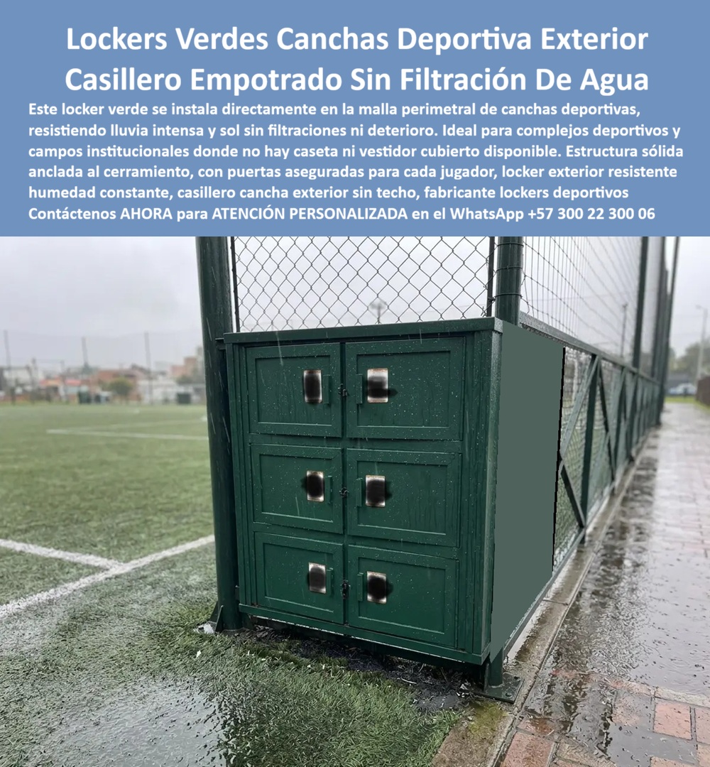Lockers Exteriores Impermeable A Lluvia Y Sol Casilleros exterior Maderplast Lockers Para Exterior Resistentes Al Sol Lluvia Y Humedad Lockers con techo para exteriores impermeables a la lluvia Guardarropa institucional vestidor Locker
