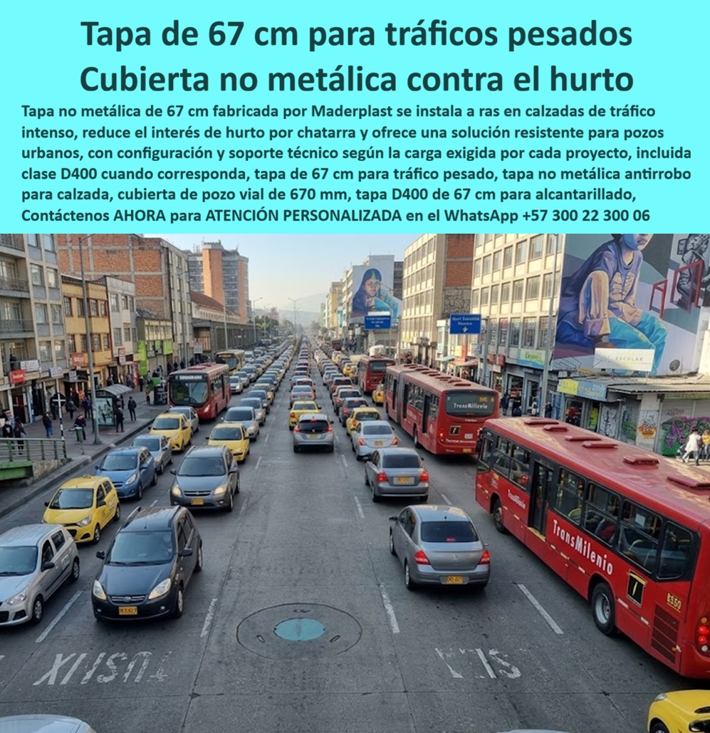 Tapa 67 Cm Alto Tráfico Resistente Robo Rotura Tapa Sumidero Maderplast - Cubierta de pozo vial 67 cm no metalica soporte D400, Sumidero Lateral Con Rejilla Proveedor Obra Nueva Urbanismo, Brocal y tapa de calzada 670 mm sin rotura por camiones, Tapa 67 Cm Alto Tráfico Resistente Robo Rotura Tapa Sumidero Maderplast Cubierta de pozo vial 67 cm no metalica soporte D400 Sumidero Lateral Con Rejilla Proveedor Obra Nueva Urbanismo Brocal y tapa de calzada 670 mm sin rotura por camiones