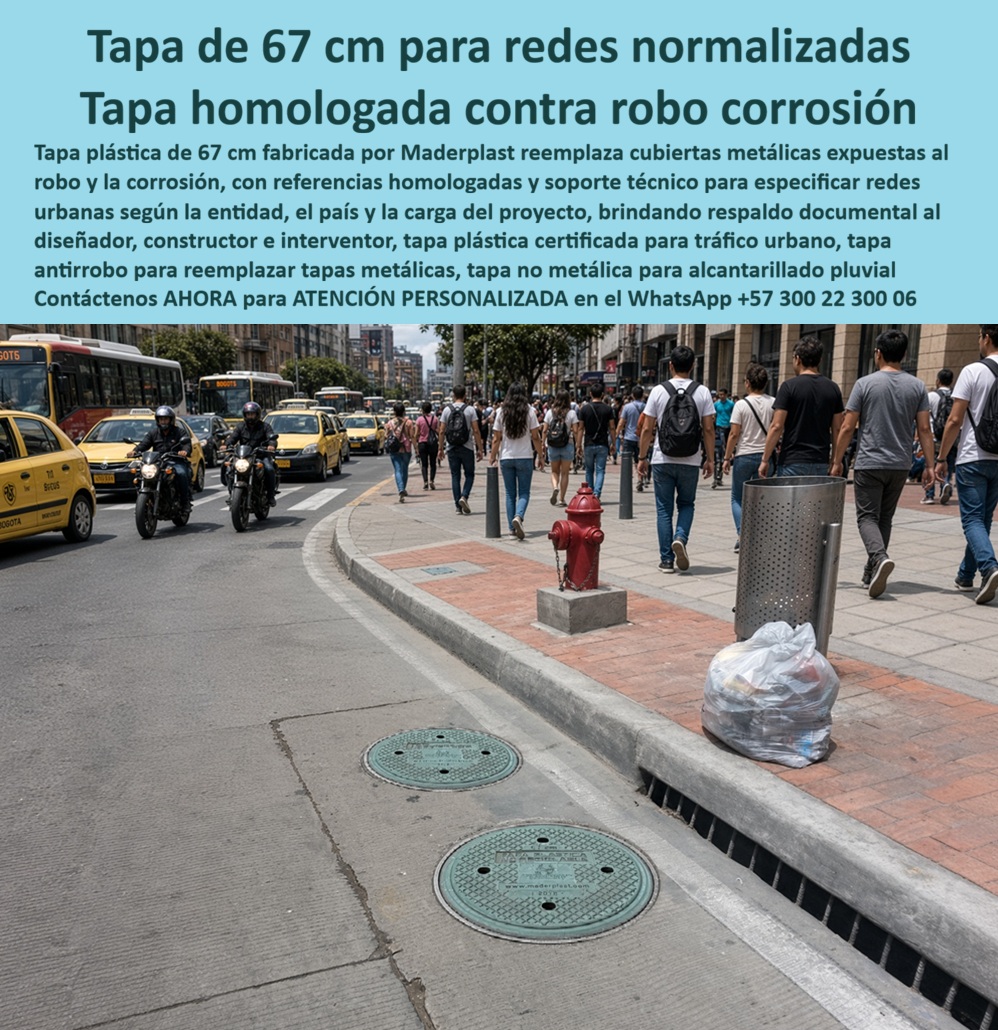 Tapa 67 Cm Tráfico Urbano Resistente Robo Rotura Tapa Sumidero Maderplast - Sumidero Lateral Alcantarillado Pluvial Fabricante Certificado, Tapa Alcantarilla Antihundimiento Protege Canales De Drenaje, Tapa 67 Cm Reemplaza Tapas Metálicas Robadas Tapa 67 Cm Tráfico Urbano Resistente Robo Rotura Tapa Sumidero Maderplast Sumidero Lateral Alcantarillado Pluvial Fabricante Certificado Tapa Alcantarilla Antihundimiento Protege Canales De Drenaje Tapa 67 Cm Reemplaza Tapas Metálicas Robadas