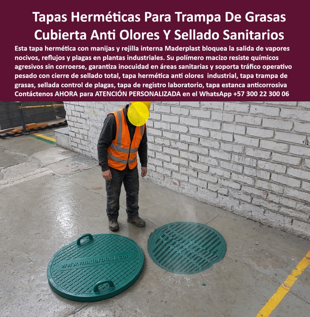 Tapa Especial Anti Reflujo Trampa De Grasas Tapa Hermética Olores Maderplast - Tapa hermetica para laboratorio anti olores y plagas, Tapa Hermética Antiolores Higiénica Para Plantas Industriales, Tapa Hermética Para Control De Reflujos Y Olores A Tapa Especial Anti Reflujo Trampa De Grasas Tapa Hermética Olores Maderplast Tapa hermetica para laboratorio anti olores y plagas Tapa Hermética Antiolores Higiénica Para Plantas Industriales Tapa Hermética Para Control De Reflujos Y Olores A
