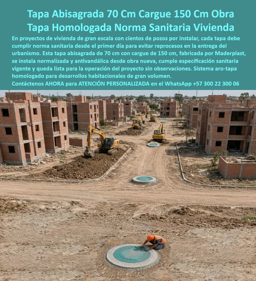 Tapa bisagra 70 cm obra nueva homologada Tapa Normalizada Redes Maderplast - Tapa Abisagrada Con Cargue De 150 Cm Para Obra, Tapa polimerica para manhole antivandalica instalada, Tapa con cargue abisagrada 70 cm norma sanitaria, Sistema Aro Tapas Tapa bisagra 70 cm obra nueva homologada Tapa Normalizada Redes Maderplast Tapa Abisagrada Con Cargue De 150 Cm Para Obra Tapa polimerica para manhole antivandalica instalada Tapa con cargue abisagrada 70 cm norma sanitaria Sistema Aro Tapas