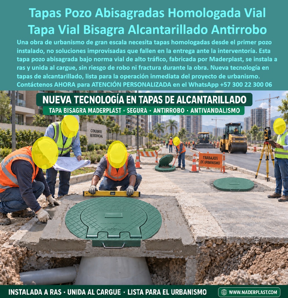 Tapa bisagra 70 cm obra nueva homologada Tapa Normalizada Redes Maderplast - Tapa Pozo Abisagrada Homologada Norma Vial Alto Tráfico, Tapa Con Bisagra Alcantarillado En Obra Nueva, Tapa para urbanismo con bisagra sin robo ni fractura, Tapa Cámara Tapa bisagra 70 cm obra nueva homologada Tapa Normalizada Redes Maderplast Tapa Pozo Abisagrada Homologada Norma Vial Alto Tráfico Tapa Con Bisagra Alcantarillado En Obra Nueva Tapa para urbanismo con bisagra sin robo ni fractura Tapa Cámara