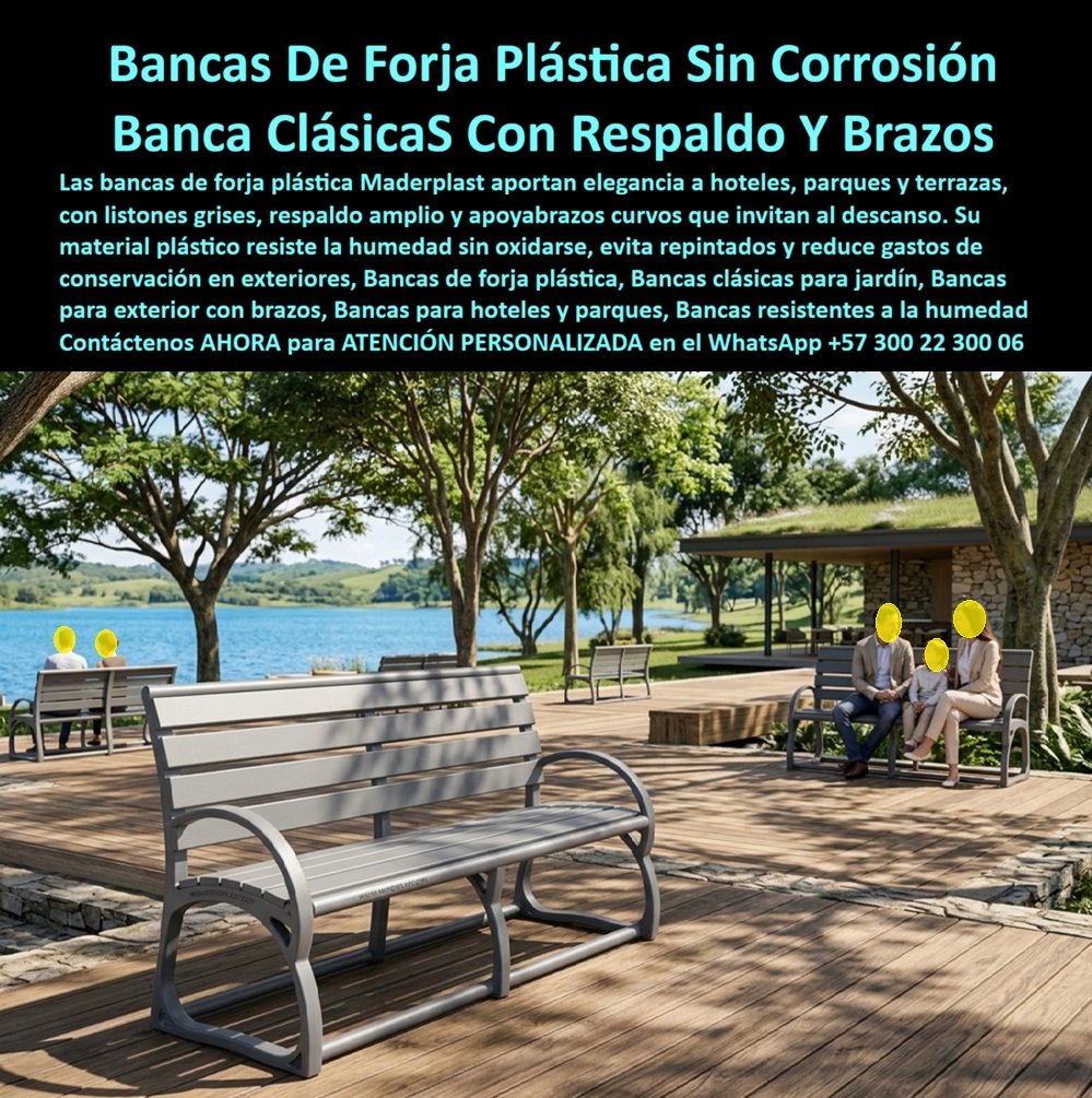 Bancas de forjadas plástica Escaños Asientos foja artistica Maderplast - Comedores de hostal ecológico libres de grietas, Muebles clasicos de calle tolerancia climatica extrema, Banca De Hierro Fundido Y Jardines, Juegos de terraza montañeros AB Bancas de forjadas plástica Escaños Asientos foja artistica Maderplast Comedores de hostal ecológico libres de grietas Muebles clasicos de calle tolerancia climatica extrema Banca De Hierro Fundido Y Jardines Juegos de terraza montañeros AB