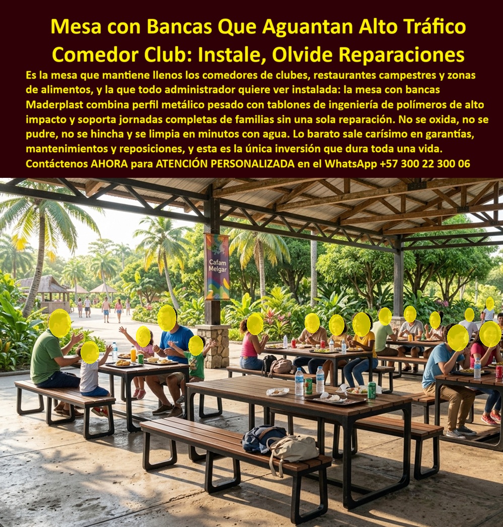Comedores clubes Muebles restaurantes Mesas con bancas Maderplast - Mesas restaurante exterior sin mantenimiento alto trafico, Mobiliario dotacion alimentos sin oxidacion perfil pesado, Comedores restaurantes campestres con bancas amplias, Mueble Comedores clubes Muebles restaurantes Mesas con bancas Maderplast Mesas restaurante exterior sin mantenimiento alto trafico Mobiliario dotacion alimentos sin oxidacion perfil pesado Comedores restaurantes campestres con bancas amplias Mueble