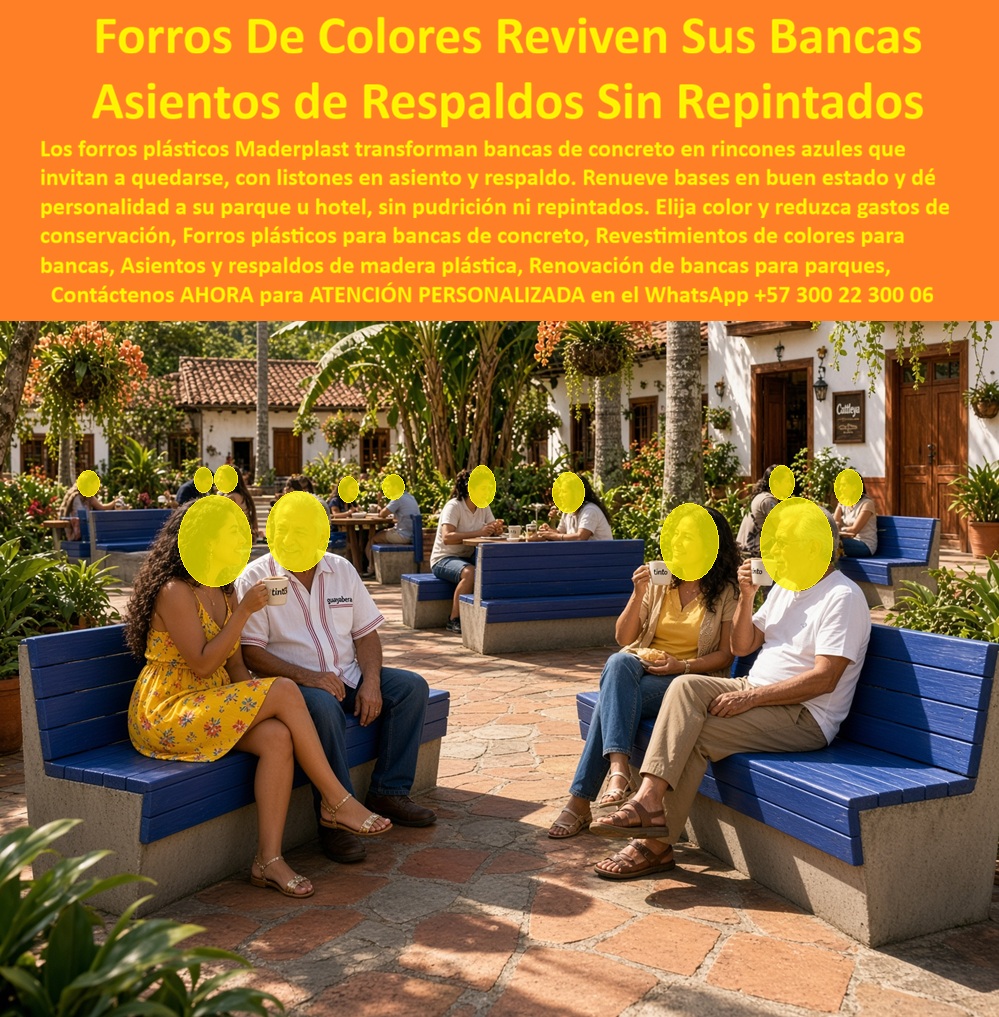 Forro Plástico Bancas Concreto Revestimiento Colores Bancas Maderplast - Asientos confortables murete sin decoloracion sol, Cubierta Plástica Colorida Mobiliario De Concreto Sin Mantenimiento, Forros plasticos coloridos bancos, Bancas de colores Forro Plástico Bancas Concreto Revestimiento Colores Bancas Maderplast Asientos confortables murete sin decoloracion sol Cubierta Plástica Colorida Mobiliario De Concreto Sin Mantenimiento Forros plasticos coloridos bancos Bancas de colores