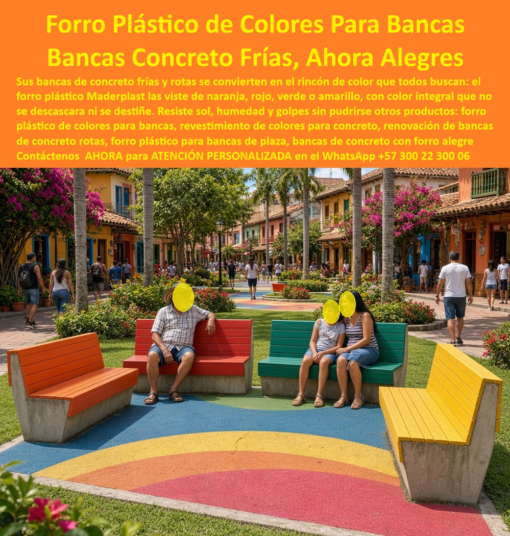 Forro Plástico Bancas Concreto Revestimiento Colores Bancas Maderplast - Bancos peatonales compuestos dieléctricos exterior, Mobiliario institucional libre de corrosión, Renovación De Bancas De Concreto Frías Y Rotas Con Forro Plástico Alegre, AB Forro Plástico Bancas Concreto Revestimiento Colores Bancas Maderplast Bancos peatonales compuestos dieléctricos exterior Mobiliario institucional libre de corrosión Renovación De Bancas De Concreto Frías Y Rotas Con Forro Plástico Alegre AB