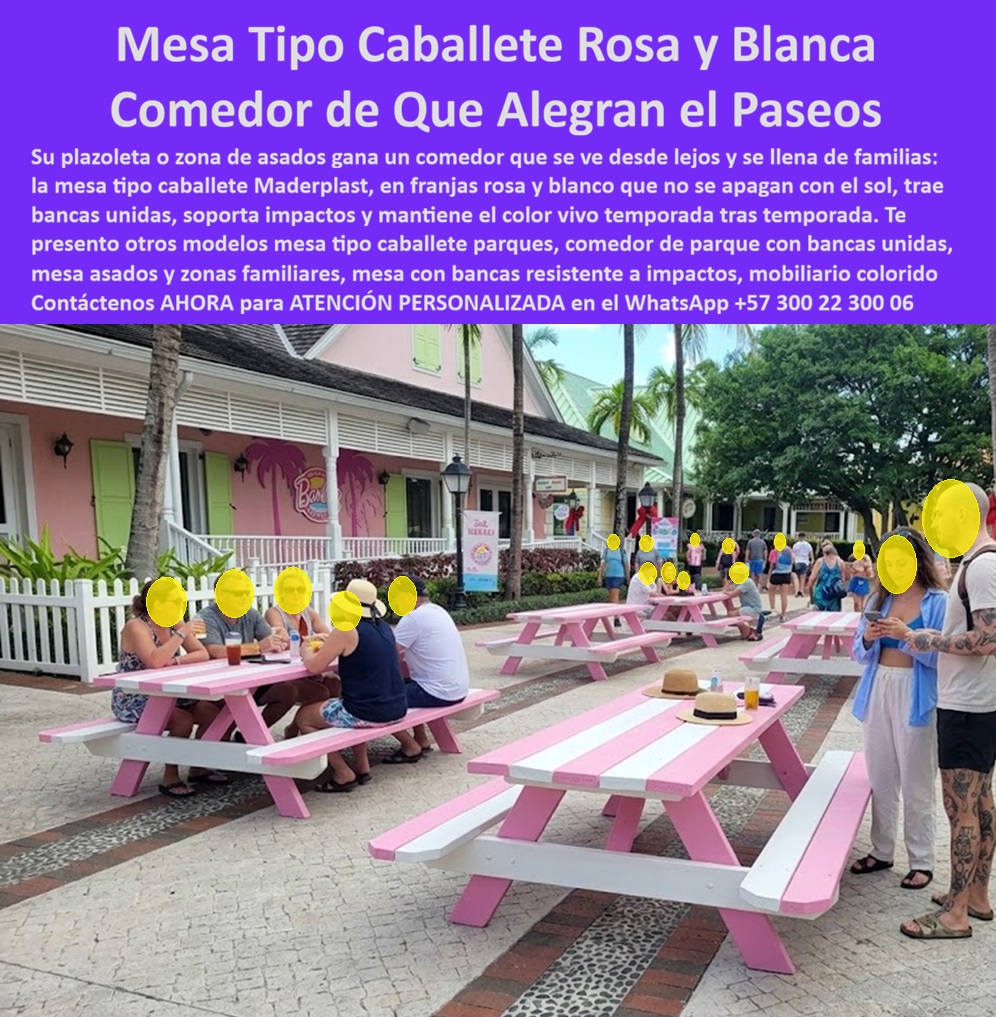 Juegos de comedor diseño Comedor tipo caballete Muebles Maderplast - Mesa asados con espacio familiar, Mobiliario de parques indeformables intemperie, Comedor campestre con bancas unidas, Mesas con bancas blindadas a impactos, Conjunto de jardín Juegos de comedor diseño Comedor tipo caballete Muebles Maderplast Mesa asados con espacio familiar Mobiliario de parques indeformables intemperie Comedor campestre con bancas unidas Mesas con bancas blindadas a impactos Conjunto de jardín