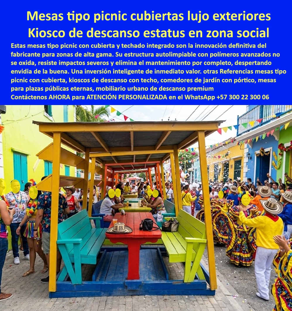 Kioscos de descanso Mobiliario Techo Pórticos Comedor de jardín Maderplast - Mesas Tipo Picnic Con Cubierta Plazas Que No Se Oxidan Ni Decoloran, Refugios de descanso exterior faciles de lavar eternos, Kioscos de descanso con techo mesas Kioscos de descanso Mobiliario Techo Pórticos Comedor de jardín Maderplast Mesas Tipo Picnic Con Cubierta Plazas Que No Se Oxidan Ni Decoloran Refugios de descanso exterior faciles de lavar eternos Kioscos de descanso con techo mesas