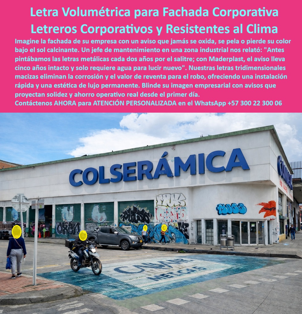 Letreros Fachada Nombre Avisos Letras Tridimensionales Cartel Maderplast Letras Volumétricas Fachada Corporativa Exterior Letreros Corporativos Grandes Resistentes Clima Instalación Rápida Avisos Portada Empresarial Letreros 3D La fachada de su empresa es la primera impresión que proyecta ante clientes, inversionistas y competidores; por ello, permitir que el óxido, la decoloración o el desprendimiento de pintura afecten sus avisos es un riesgo que ninguna marca de prestigio debe correr. Los Letreros Fachada Nombre Avisos Letras Tridimensionales Cartel Maderplast representan la evolución definitiva en la arquitectura visual corporativa, ofreciendo una solución de ingeniería que trasciende la señalización convencional. A diferencia de las letras metálicas que colapsan ante el salitre o el MDF que se degrada con la humedad, estas Letras Volumétricas Fachada Corporativa Exterior están fabricadas con polímeros técnicos macizos de alta densidad. Esta composición estructural garantiza que el aviso jamás se oxide, se pele o pierda su color bajo el sol calcinante, manteniendo una estética de lujo permanente que blinda la imagen institucional de su planta industrial o edificio comercial.  Como bien relatan los jefes de mantenimiento en zonas industriales críticas, la lucha contra la corrosión galvánica y salina solía ser una batalla perdida que exigía repintes cada dos años. Con los Letreros Corporativos Grandes Resistentes Clima Instalación Rápida de Maderplast, esa preocupación desaparece por completo, transformando un gasto operativo recurrente en una inversión de capital de largo plazo. Estas letras volumétricas tridimensionales de polímero sólido no solo ofrecen una resistencia inigualable a la lluvia ácida y a la polución extrema, sino que también integran un factor de seguridad vital: al carecer de valor de reventa para el mercado del robo, se anula el incentivo del vandalismo, protegiendo su inversión de forma integral.  Para el ingeniero jefe de mantenimiento o el comprador técnico, la especificación de estos Avisos Portada Empresarial Letreros 3D es una decisión estratégica respaldada por la reducción drástica del TCO (Costo Total de Propiedad). La capacidad de estas piezas para resistir el impacto y el deterioro biológico sin mantenimiento alguno, más allá de una limpieza básica con agua, asegura que la identidad de marca permanezca nítida y poderosa por décadas. Además, su fabricación con materiales de baja huella de carbono facilita la obtención de certificaciones de construcción sostenible, como LEED, alineando la imagen de su empresa con los más altos estándares ecológicos globales.  La instalación rápida y el sistema de anclaje oculto profesional permiten que estas letras se integren a cualquier superficie, proyectando solidez y confianza desde el primer día. Al elegir la Señalización empresarial larga vida de Maderplast, usted no solo adquiere un aviso; adquiere la tranquilidad de saber que su fachada lucirá impecable frente a cualquier adversidad climática, eliminando para siempre la amargura de los mantenimientos repetitivos y los presupuestos de reparación imprevistos. En un entorno industrial agresivo, donde el metal y el plástico convencional fallan, Maderplast es la única alternativa que garantiza una durabilidad extrema y una elegancia que perdura, consolidando su Identidad corporativa durabilidad extrema como un activo de valor incalculable para su organización.  ¿Desea elaborar el esquema técnico de anclaje para estas letras o prefiere un banner comparativo de ahorro operativo frente al metal?