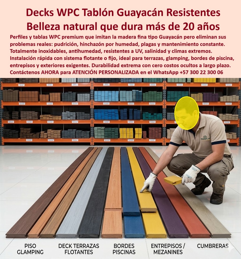 Perfiles Deck Madera Fina Pisos Sintéticos Wpc Elegantes Maderplast - Pisos WPC Premium Inoxidables Fácil Instalación, Tablas WPC Tipo Guayacán Sin Mantenimiento Muy Fuertes, Maderas Sintéticas Exóticas Antihumedad Elegantes Fuertes Perfil Perfiles Deck Madera Fina Pisos Sintéticos Wpc Elegantes Maderplast Pisos WPC Premium Inoxidables Fácil Instalación Tablas WPC Tipo Guayacán Sin Mantenimiento Muy Fuertes Maderas Sintéticas Exóticas Antihumedad Elegantes Fuertes Perfil